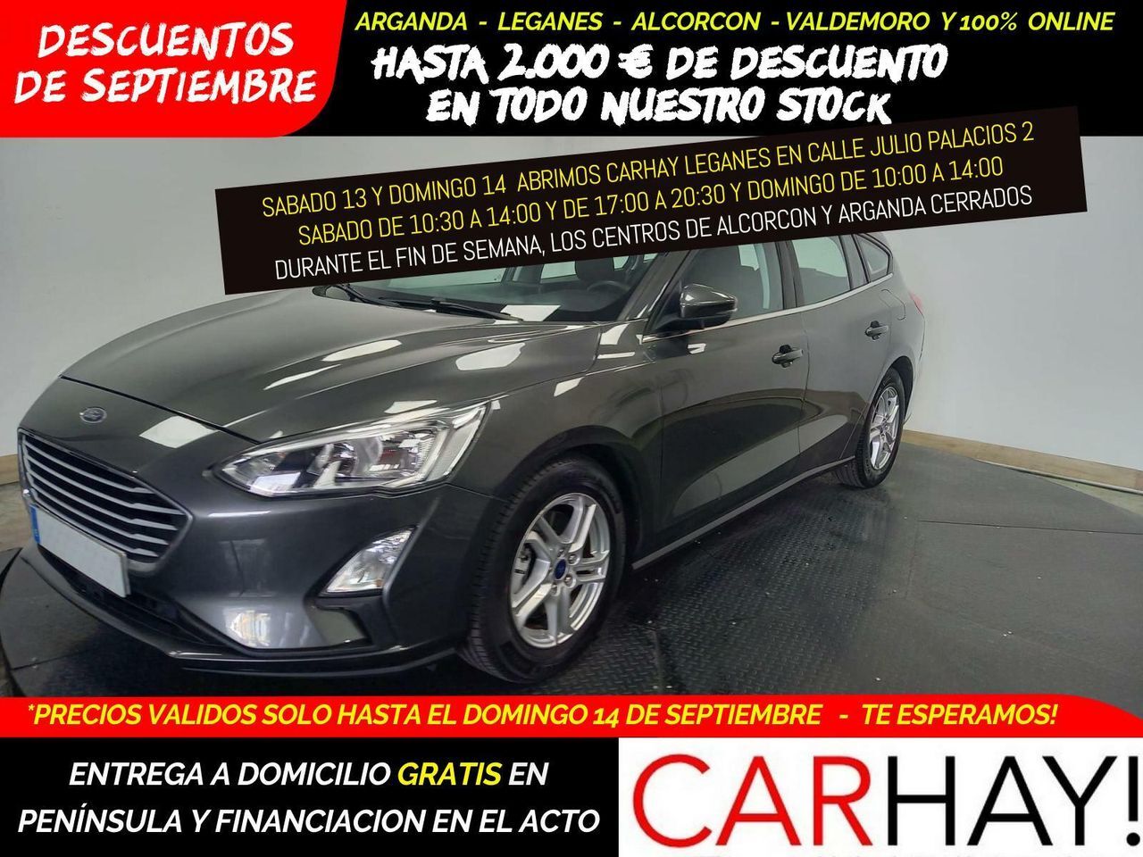 FORD Focus (1.0 EcoBoost Trend Edition Bus. (EU6.2)) en Madrid