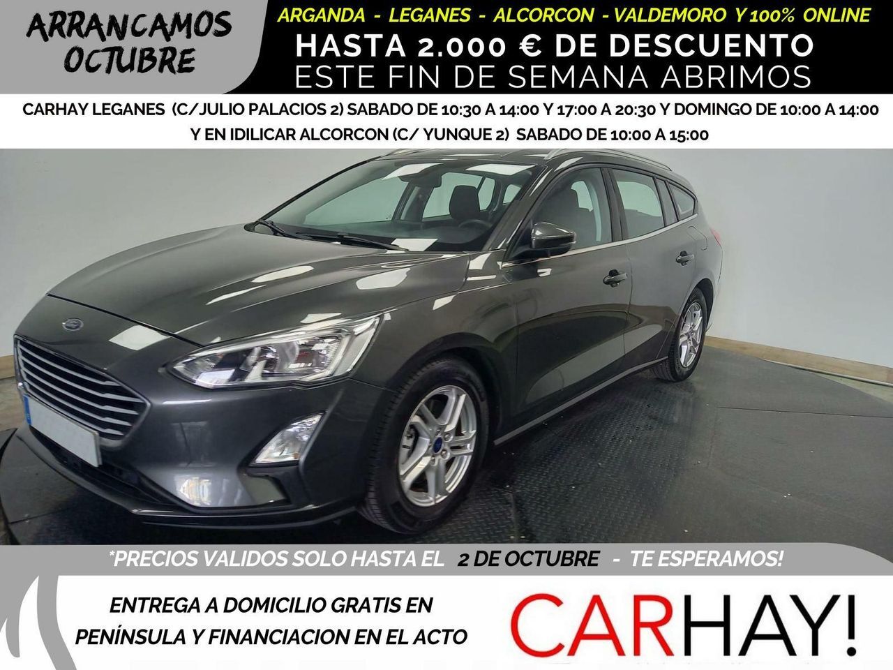 FORD Focus (1.0 EcoBoost Trend Edition Bus. (EU6.2)) en Madrid