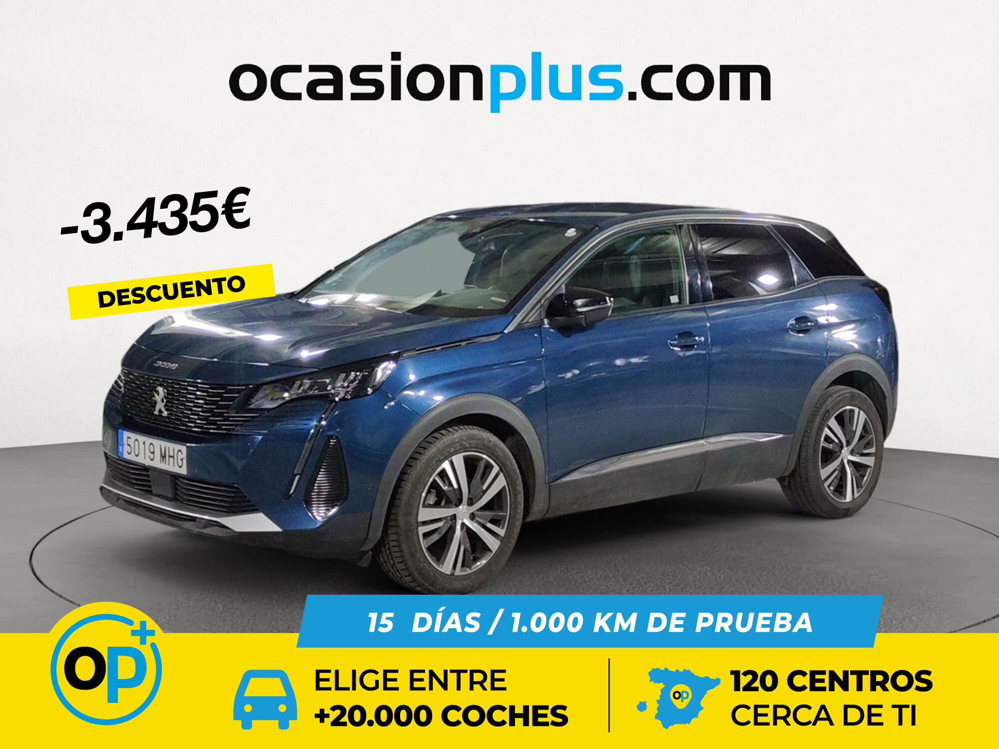 PEUGEOT 3008 (PureTech 130 S&S Allure Pack EAT8 96 kW (130 CV)) en Madrid