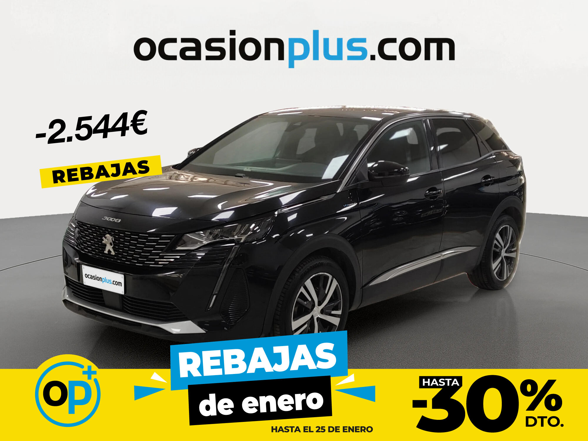 PEUGEOT 3008 (Hybrid 300 Allure Pack e-EAT8 221 kW (300 CV)) en Madrid