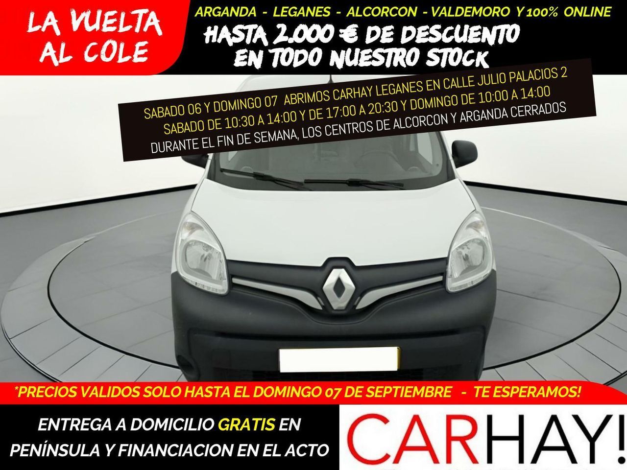 RENAULT Kangoo (EXPRESS MAXI 1.5 DCI 95CV Grand Confort) en Madrid