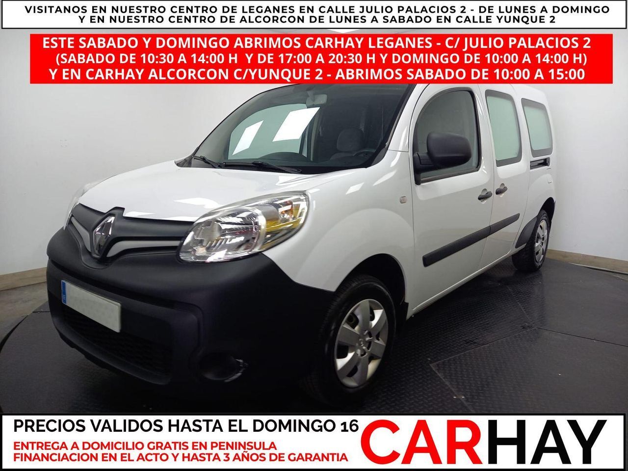 RENAULT Kangoo (EXPRESS MAXI 1.5 DCI 95CV Grand Confort) en Madrid