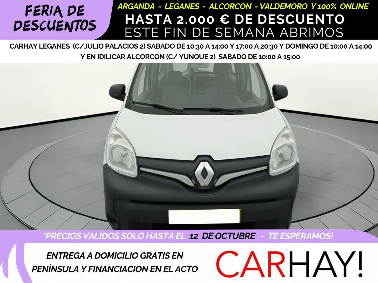 RENAULT Kangoo (EXPRESS MAXI 1.5 DCI 95CV Grand Confort) en Madrid