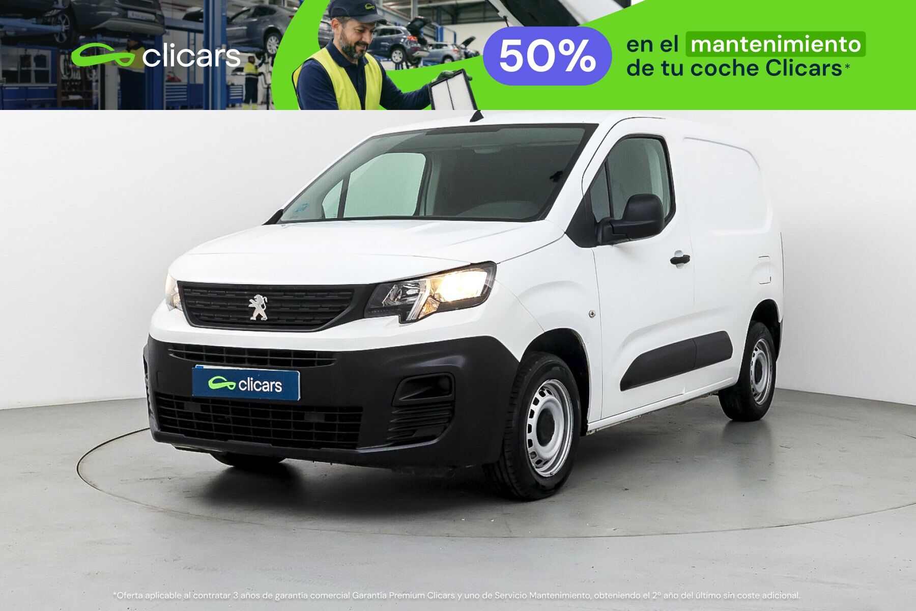 Foto del PEUGEOT Partner 1.5BlueHDI S&S Pro Standard 600kg 75
