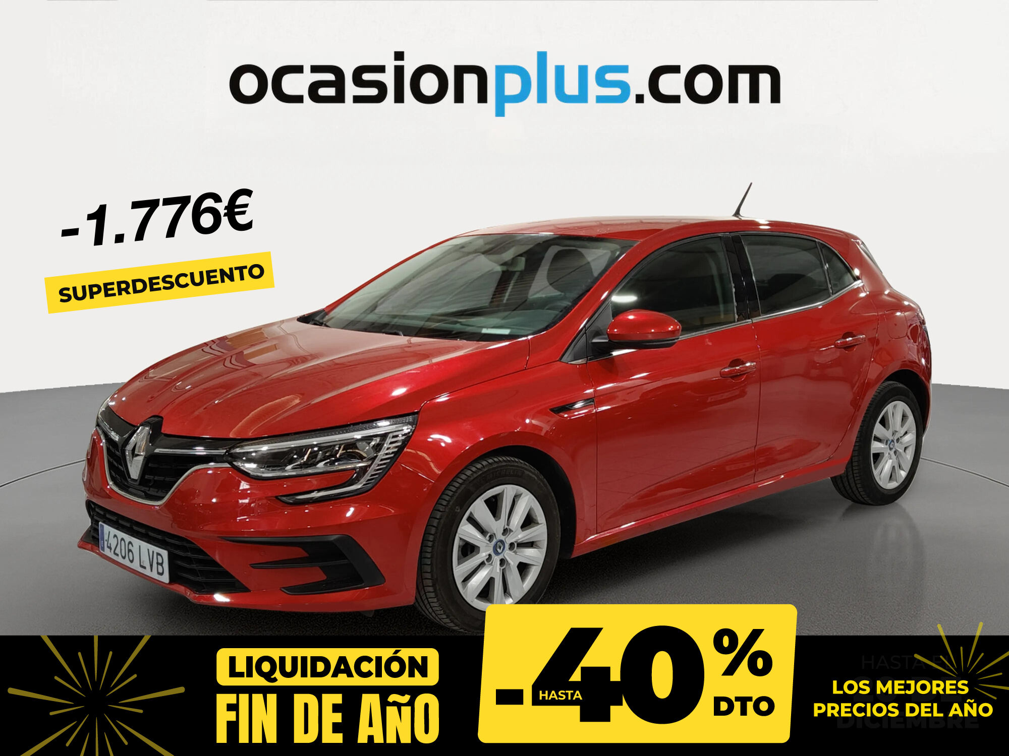 RENAULT Mégane (Intens E-Tech Híbrido 118 kW (160 CV)) en Madrid