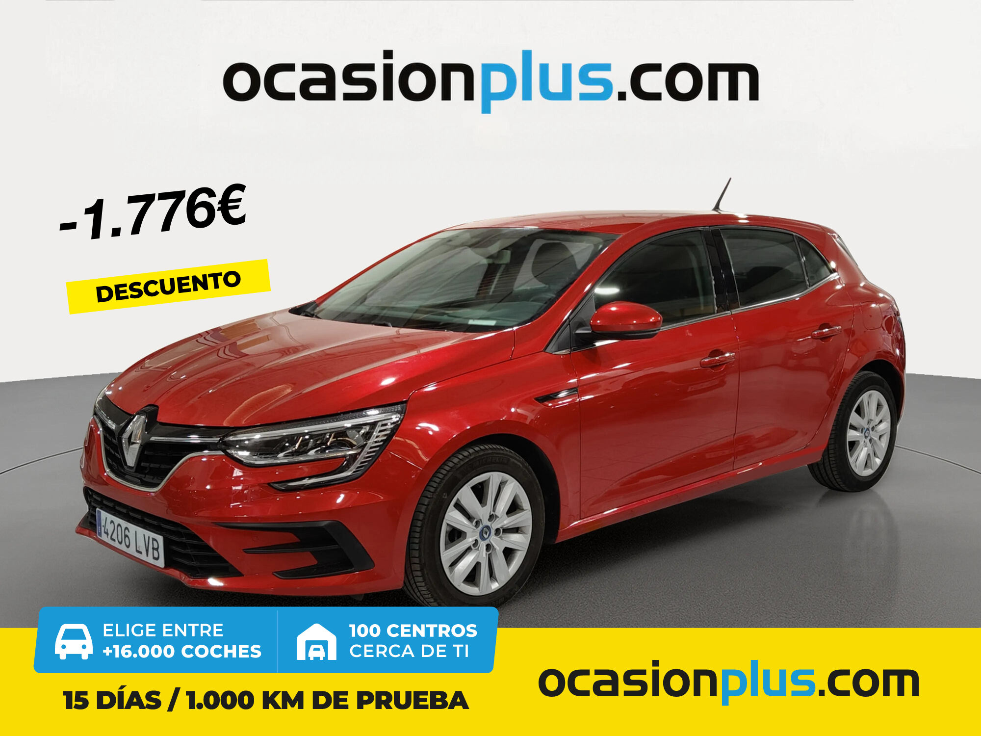 RENAULT Mégane (Intens E-Tech Híbrido 118 kW (160 CV)) en Madrid
