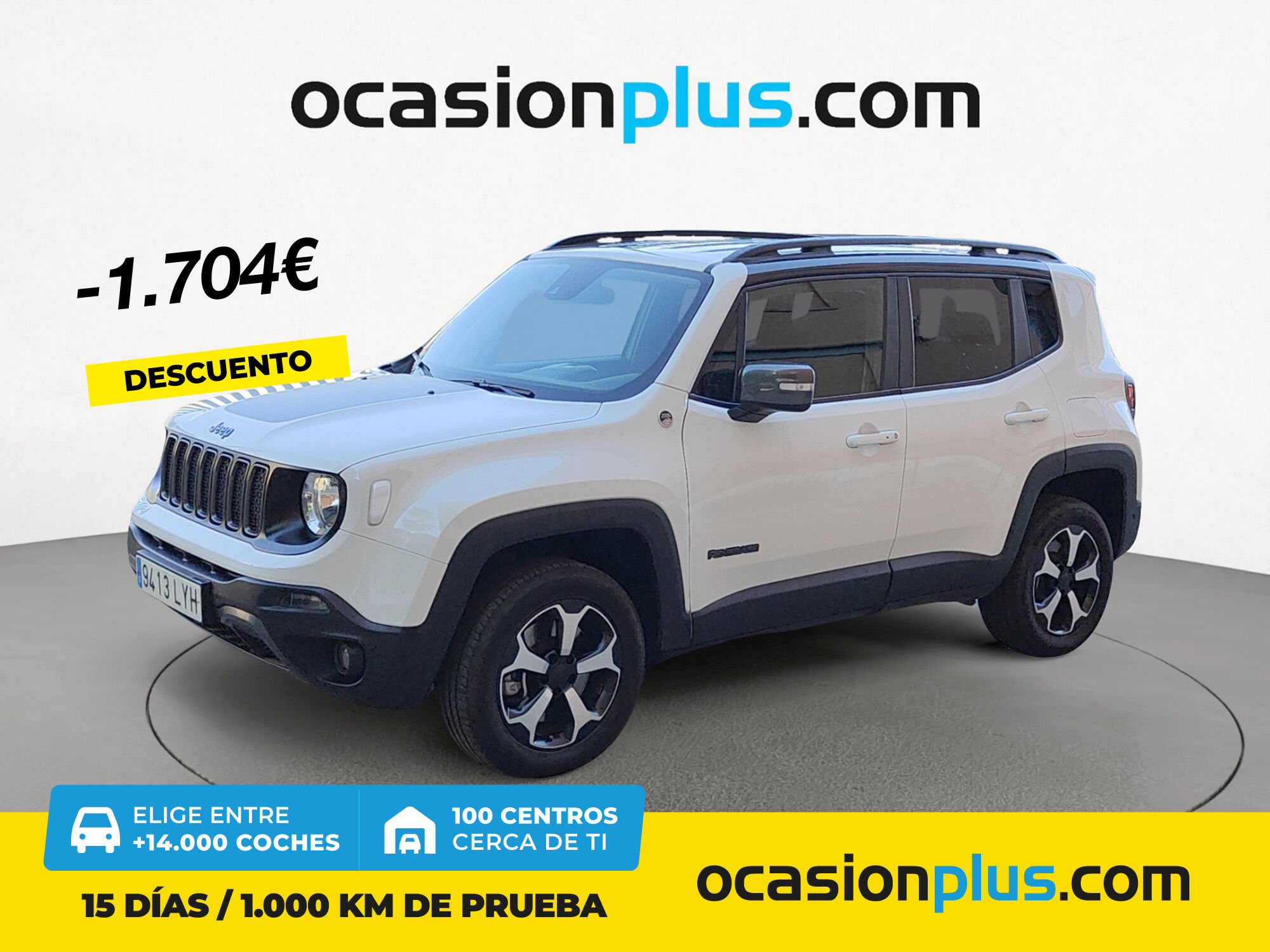 JEEP Renegade (1.3 PHEV Trailhawk AWD AT 177 kW (240 CV)) en Madrid