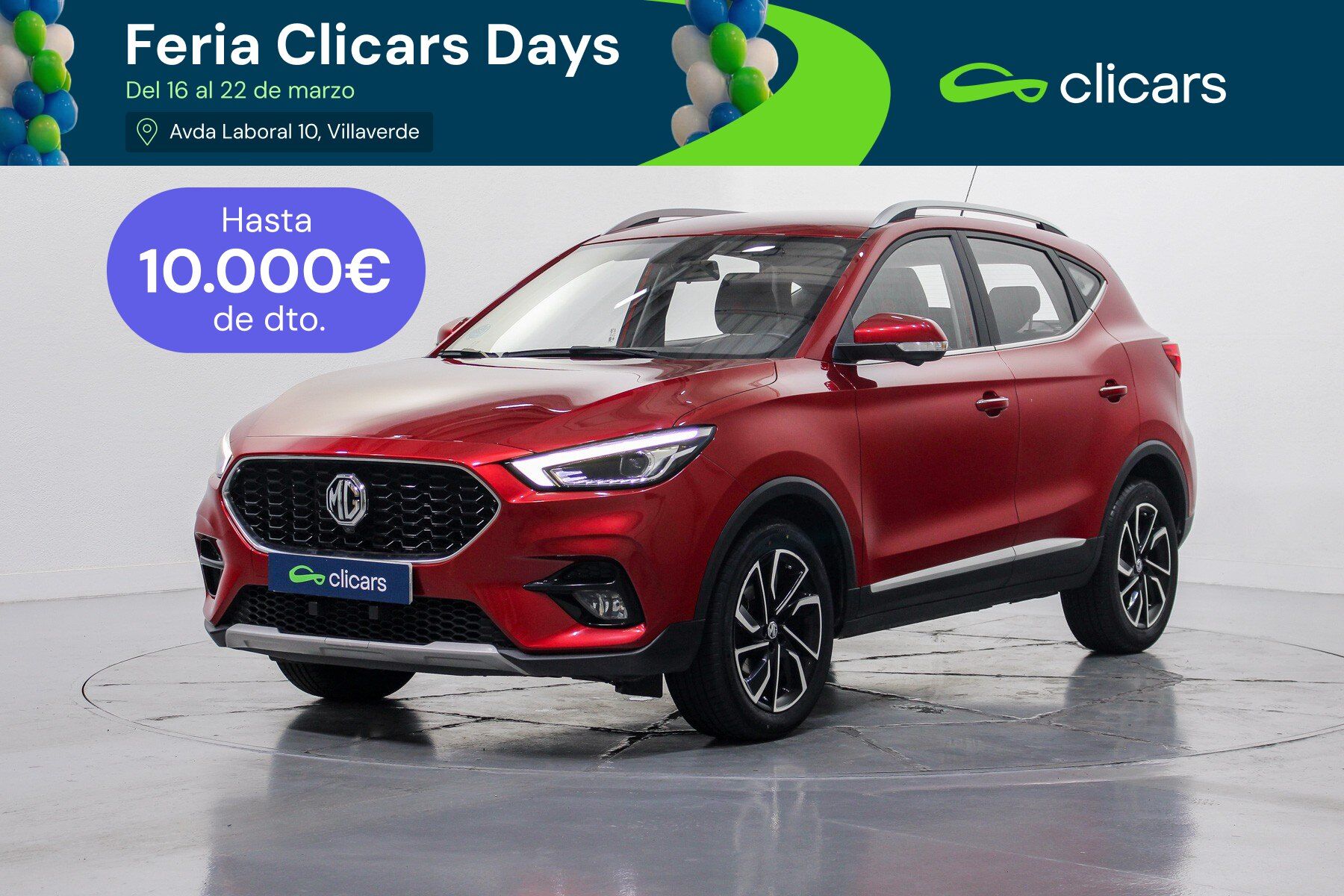 Foto del MG ZS 1.5 VTi-Tech Luxury 78kW