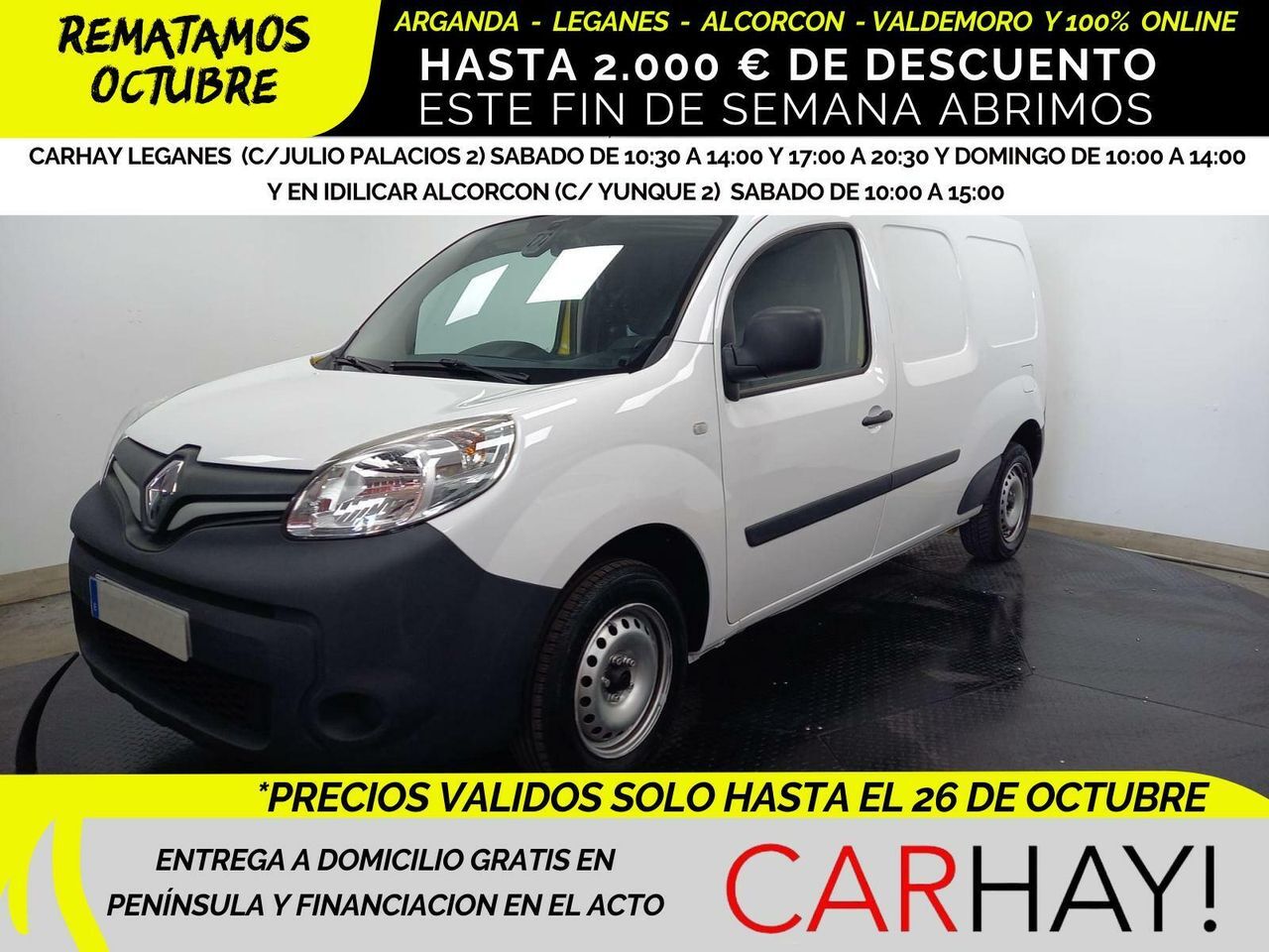 RENAULT Kangoo (EXPRESS Maxi 2p Blue dCi 70 kW (95CV)) en Madrid