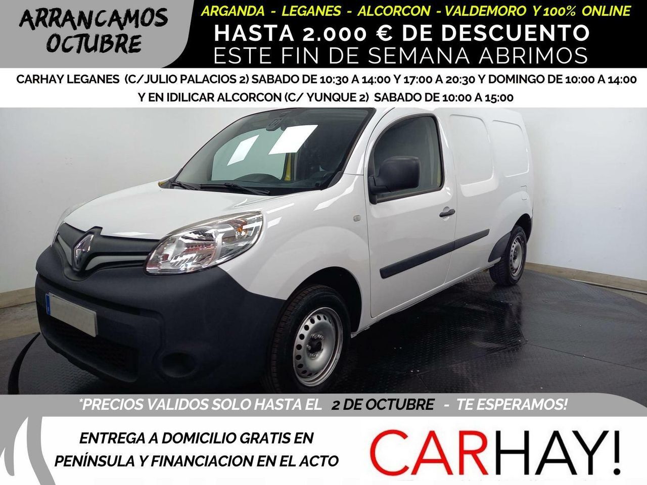 RENAULT Kangoo (EXPRESS Maxi 2p Blue dCi 70 kW (95CV)) en Madrid