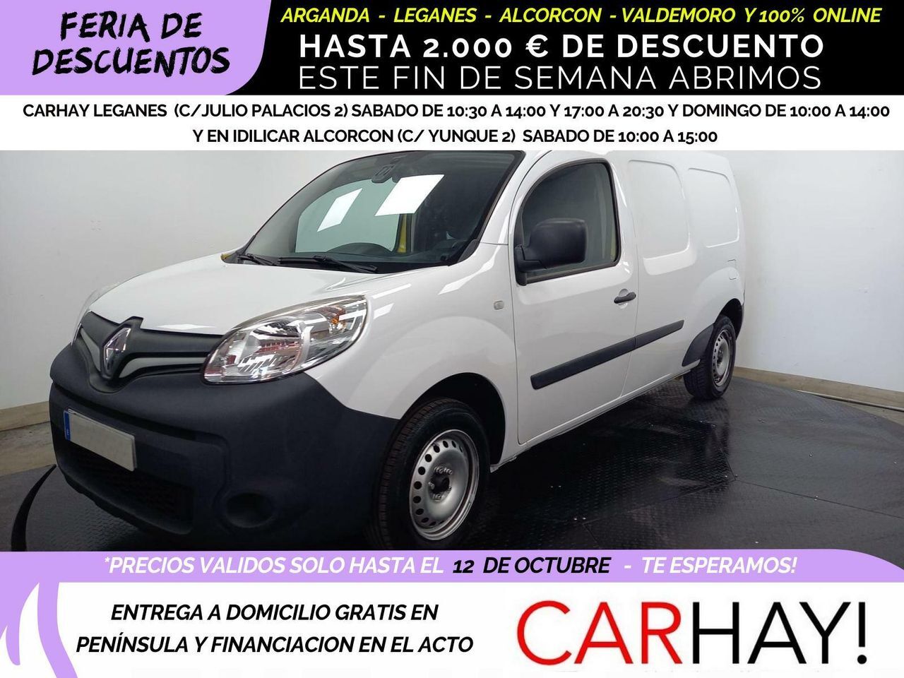 RENAULT Kangoo (EXPRESS Maxi 2p Blue dCi 70 kW (95CV)) en Madrid