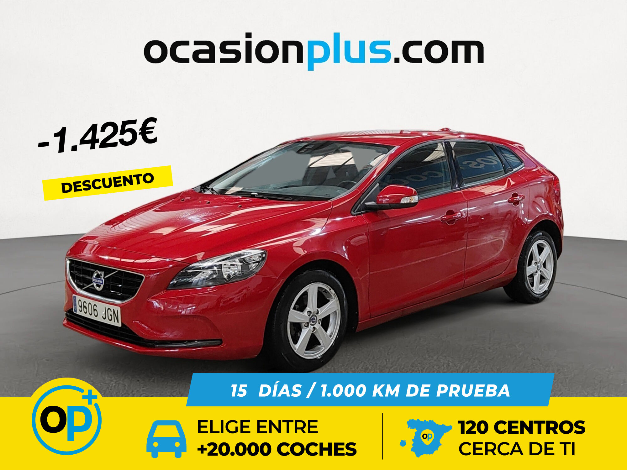 VOLVO V40 (D2 Kinetic 85 kW (115 CV)) en Madrid
