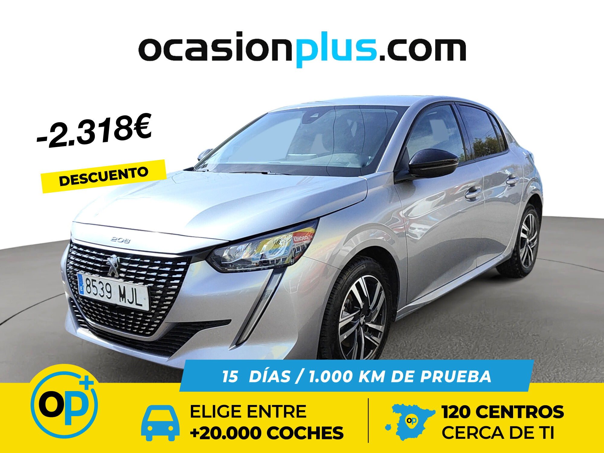 PEUGEOT 208 (PureTech 100 Allure 75 kW (100 CV)) en Madrid