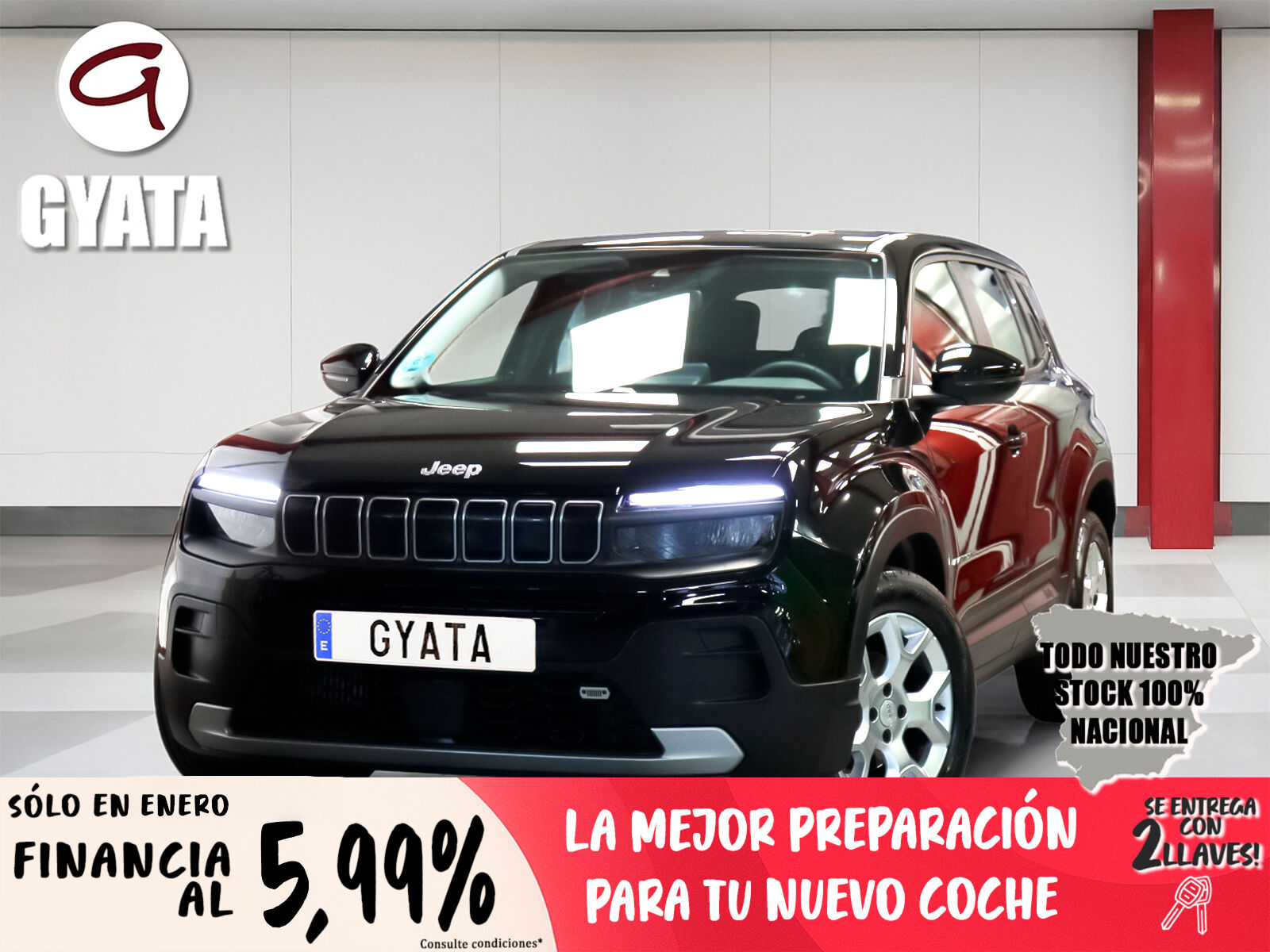 JEEP Avenger (1.2 G Altitude 74 kW (100 CV)) en Madrid