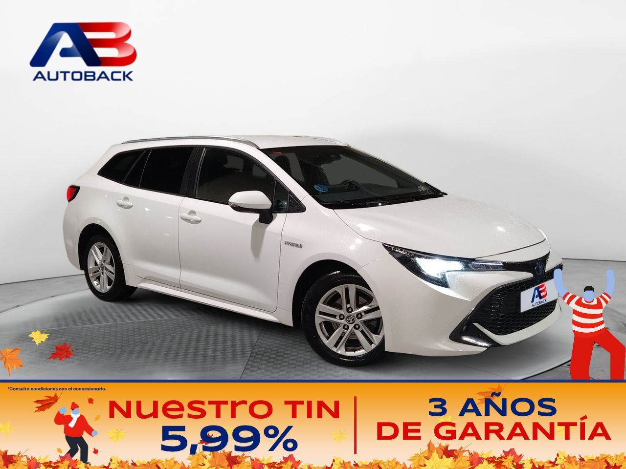 TOYOTA Corolla (1.8 125H BUSINESS PLUS E-CVT TOU SPORT) en Madrid
