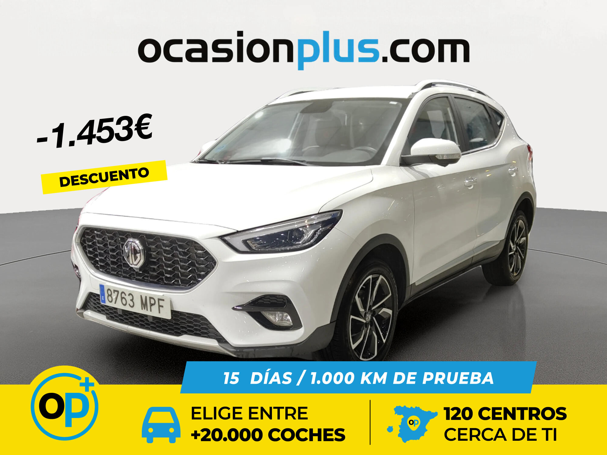 MG ZS (1.5 Luxury 78 kW (106 CV)) en Madrid