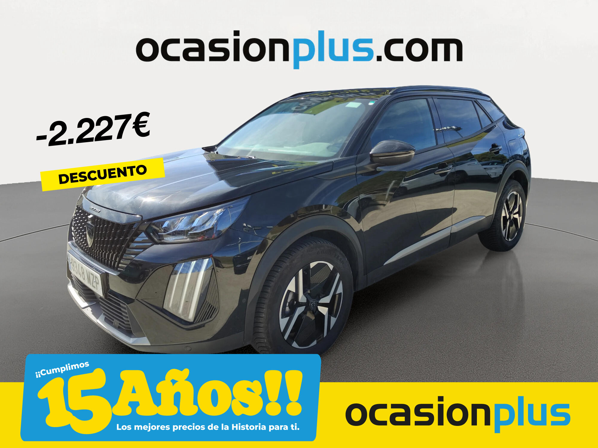 PEUGEOT 2008 (Allure Hybrid eDCS6 107 kW (145 CV)) en Madrid