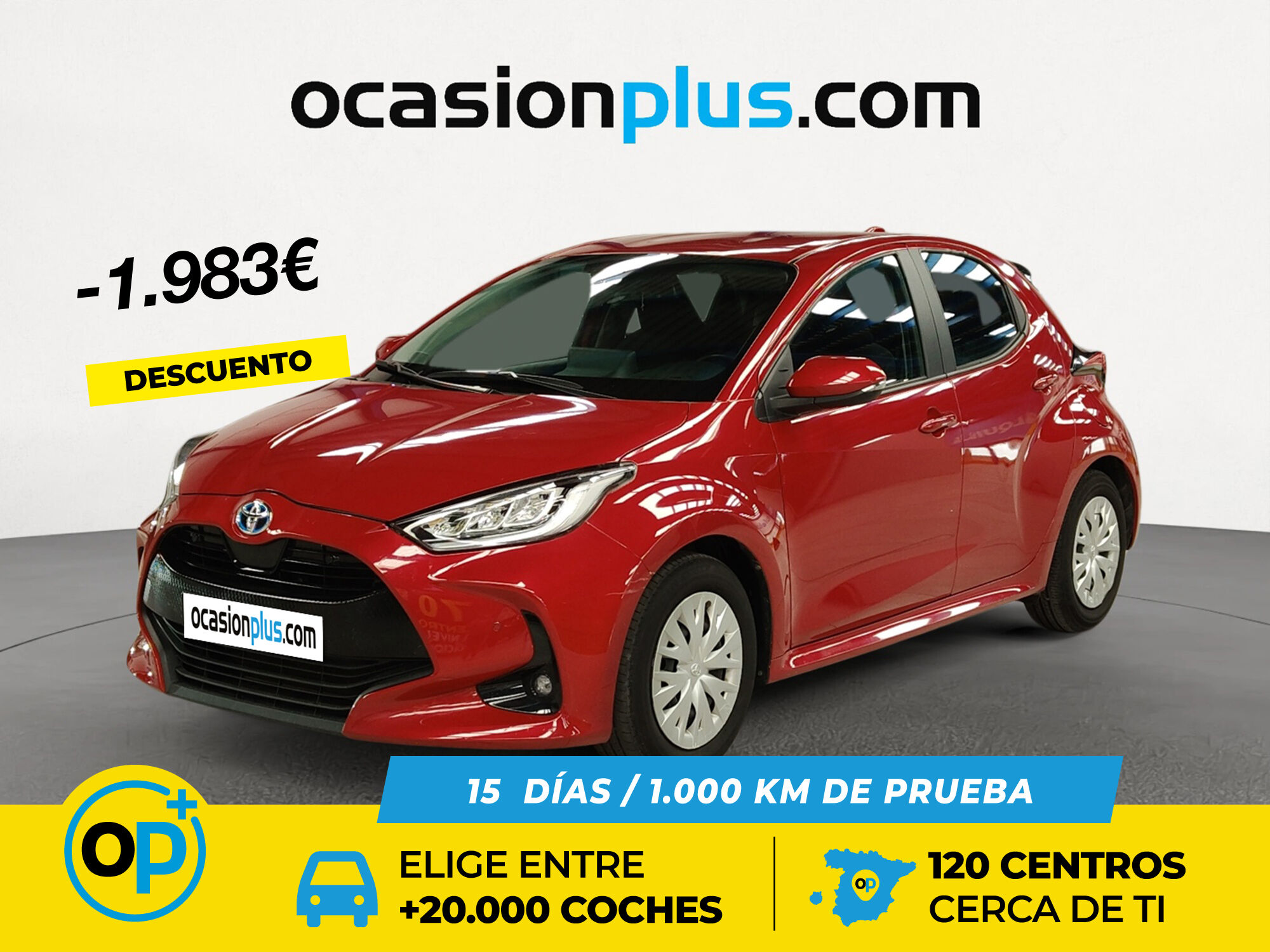 TOYOTA Yaris (120H Business Plus 85 kW (116 CV)) en Madrid