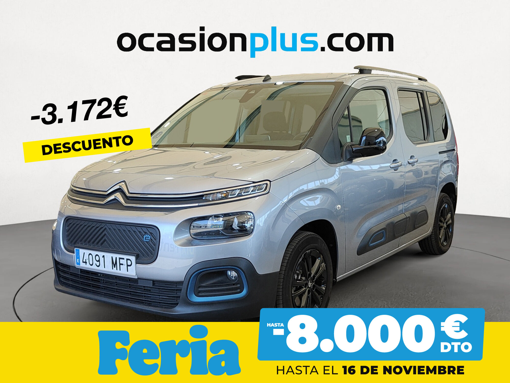 CITROEN Berlingo (Shine Talla M 50kWh 100 kW (136 CV)) en Madrid