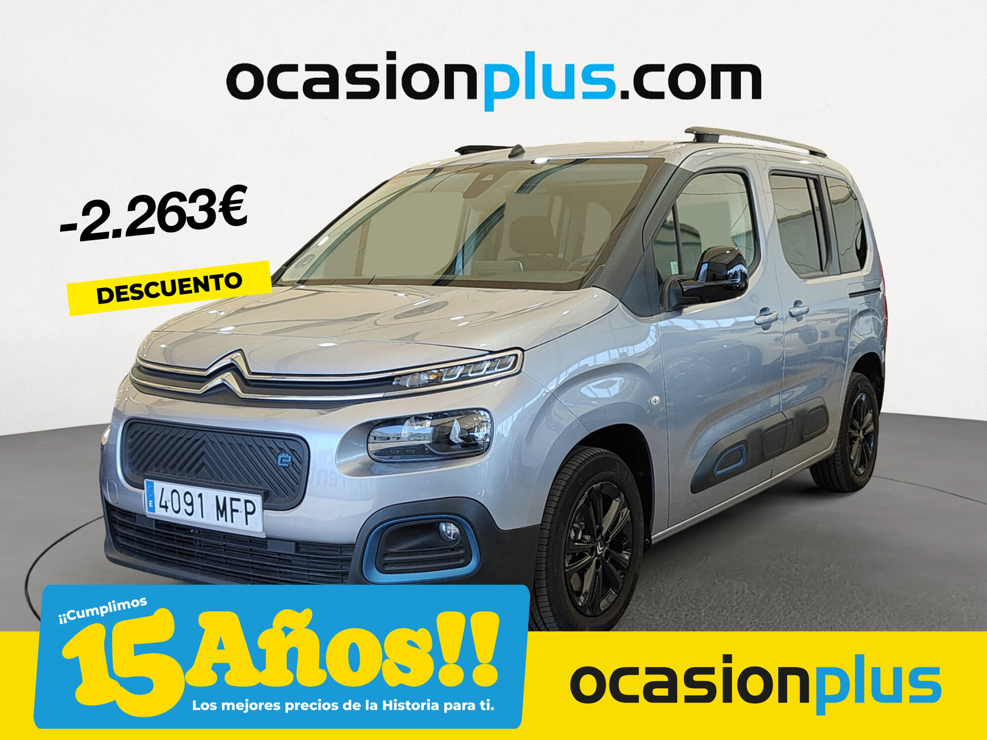 CITROEN Berlingo (Shine Talla M 50kWh 100 kW (136 CV)) en Madrid