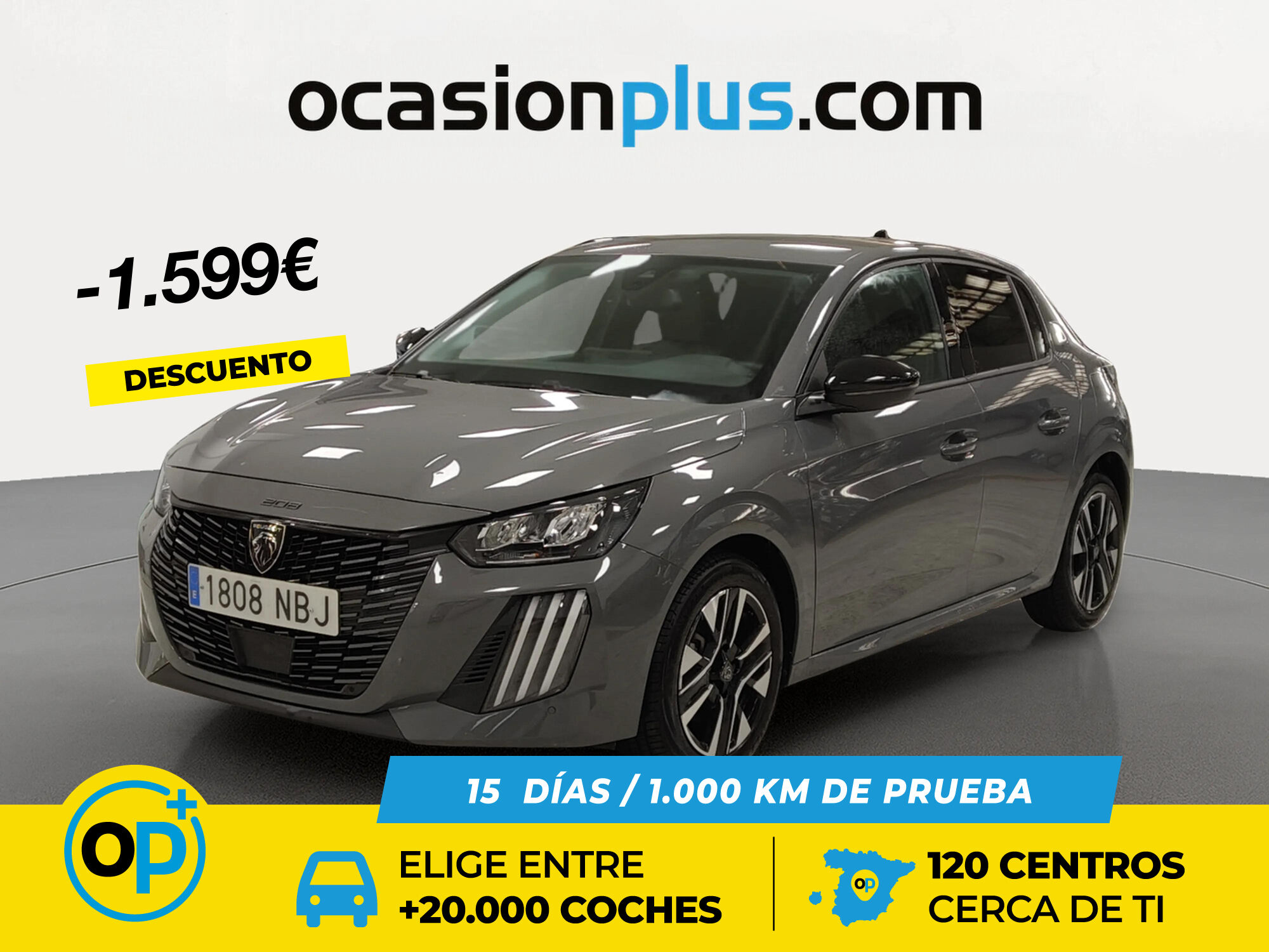 PEUGEOT 208 (PureTech 100 Allure 75 kW (100 CV)) en Madrid