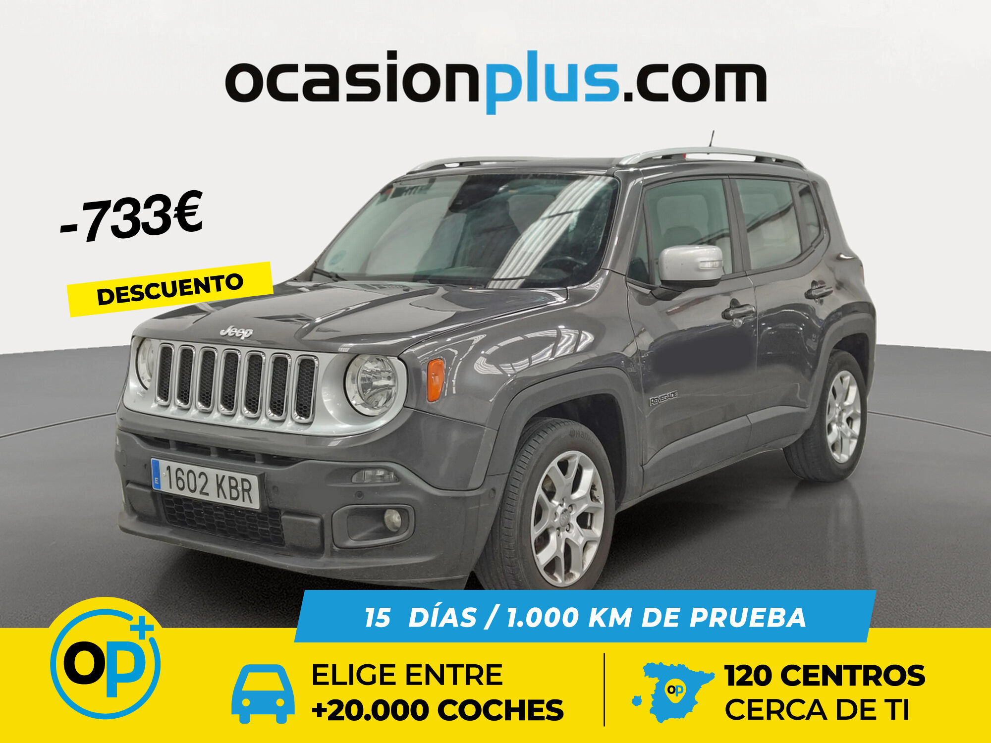 JEEP Renegade (1.4 Multiair Limited 4x2 103 kW (140 CV)) en Madrid