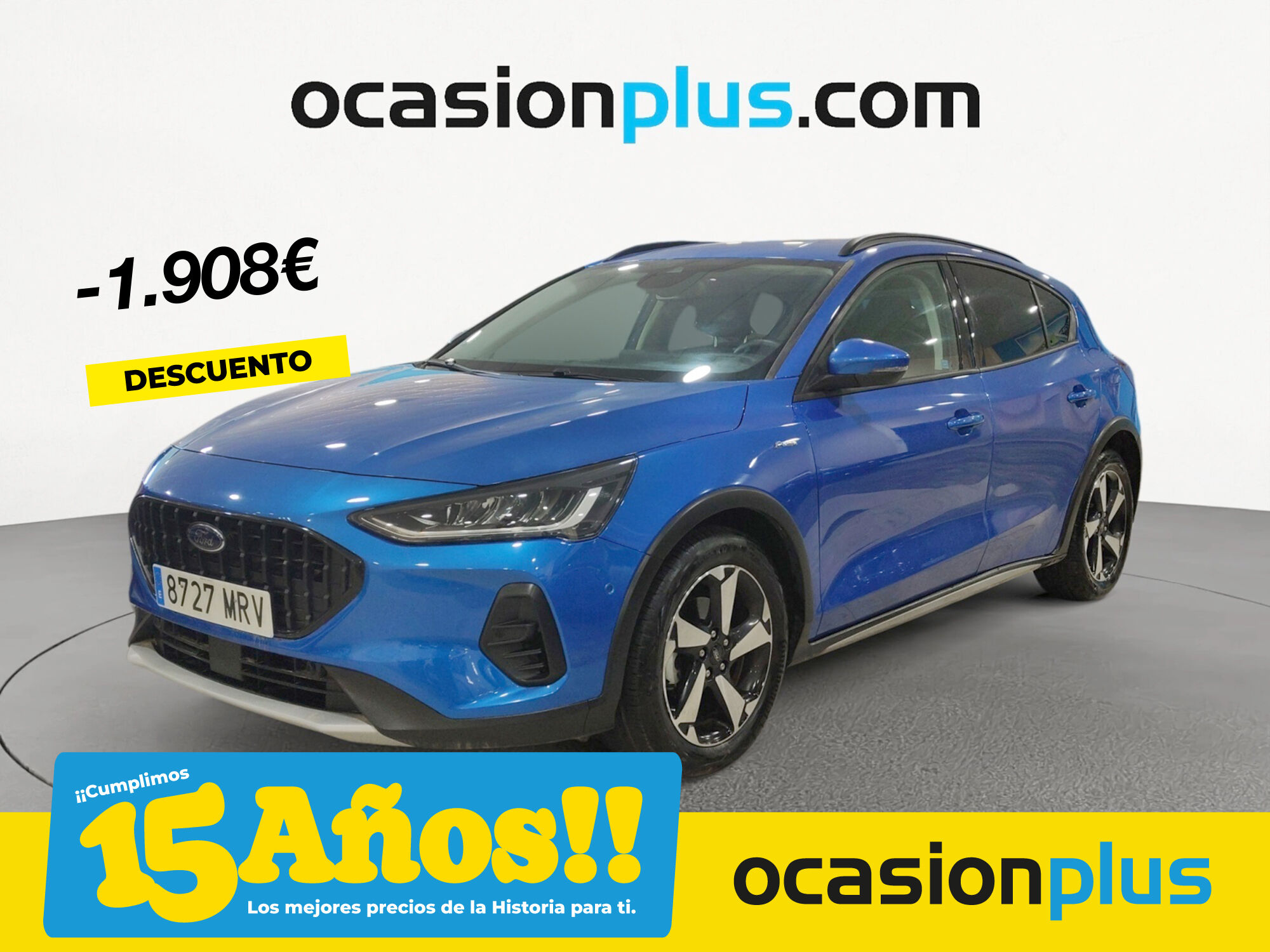 FORD Focus (1.0 Ecoboost MHEV Active Auto 114 kW (155 CV)) en Madrid