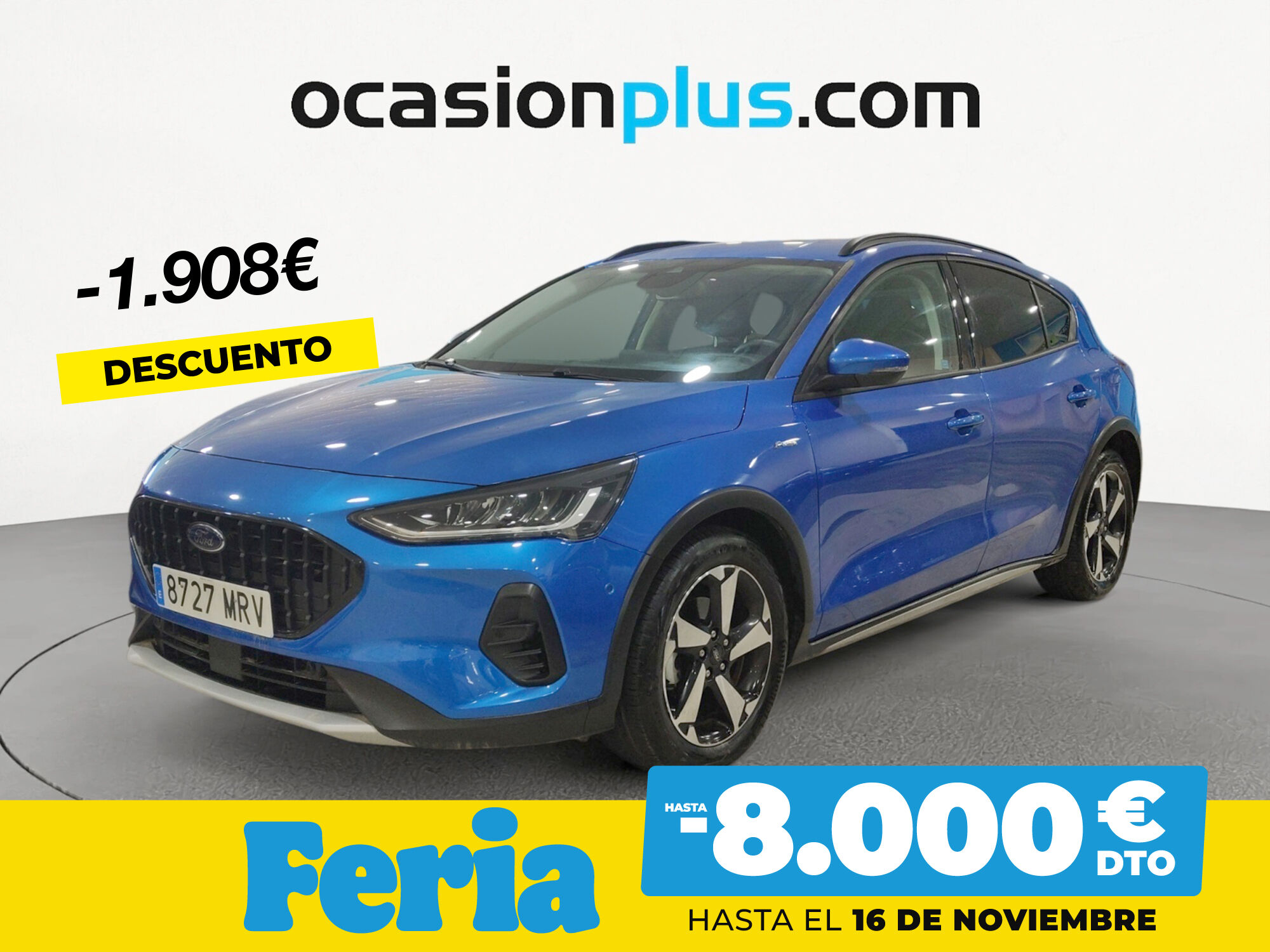 FORD Focus (1.0 Ecoboost MHEV Active Auto 114 kW (155 CV)) en Madrid