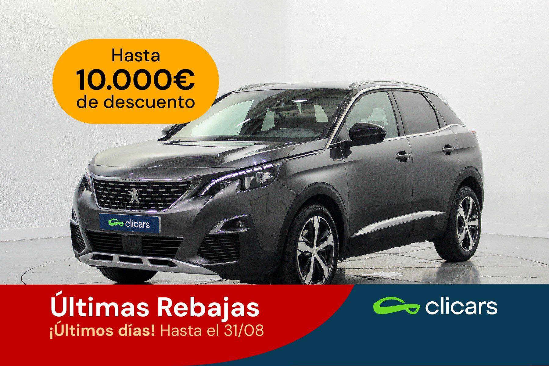 PEUGEOT 3008 (3008 1.6BlueHDi GT Line S&S EAT6 120) en Madrid