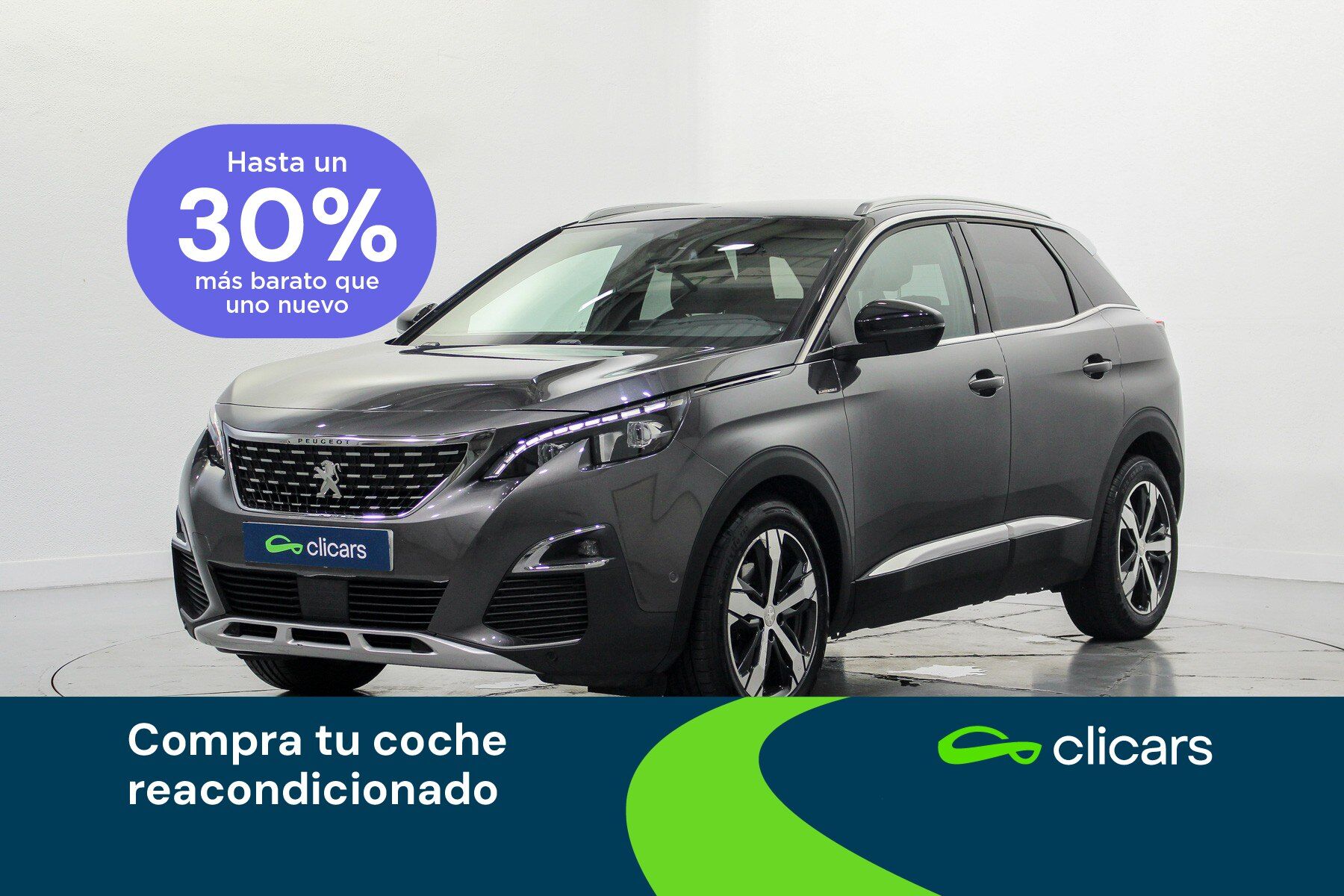 PEUGEOT 3008 (3008 1.6BlueHDi GT Line S&S EAT6 120) en Madrid