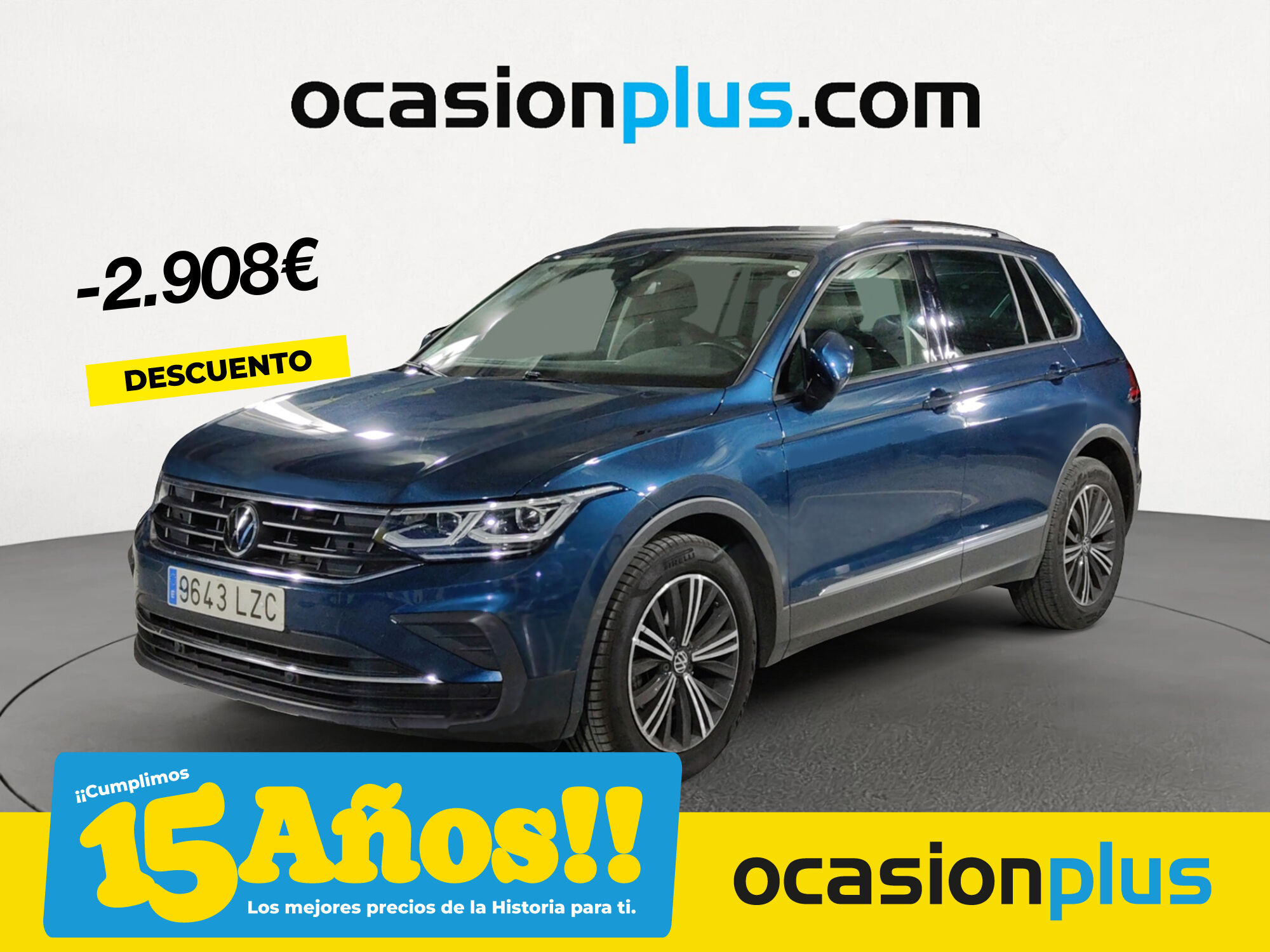 VOLKSWAGEN Tiguan (Life 1.5 TSI 110 kW (150 CV) DSG) en Madrid