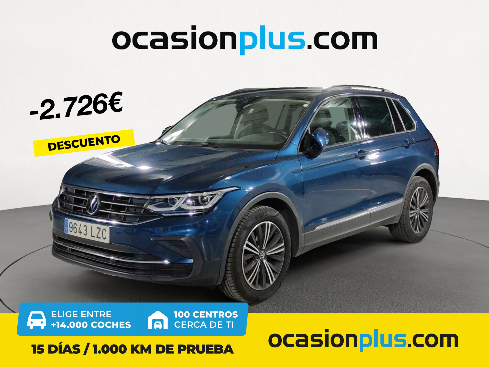 VOLKSWAGEN Tiguan (Life 1.5 TSI 110 kW (150 CV) DSG) en Madrid
