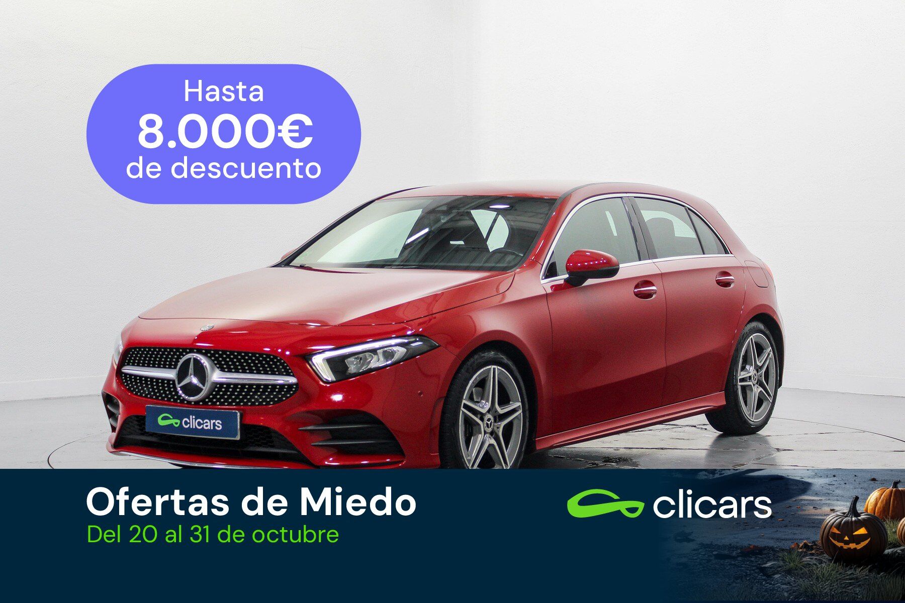 MERCEDES Clase A (A 180d 7G-DCT) en Madrid