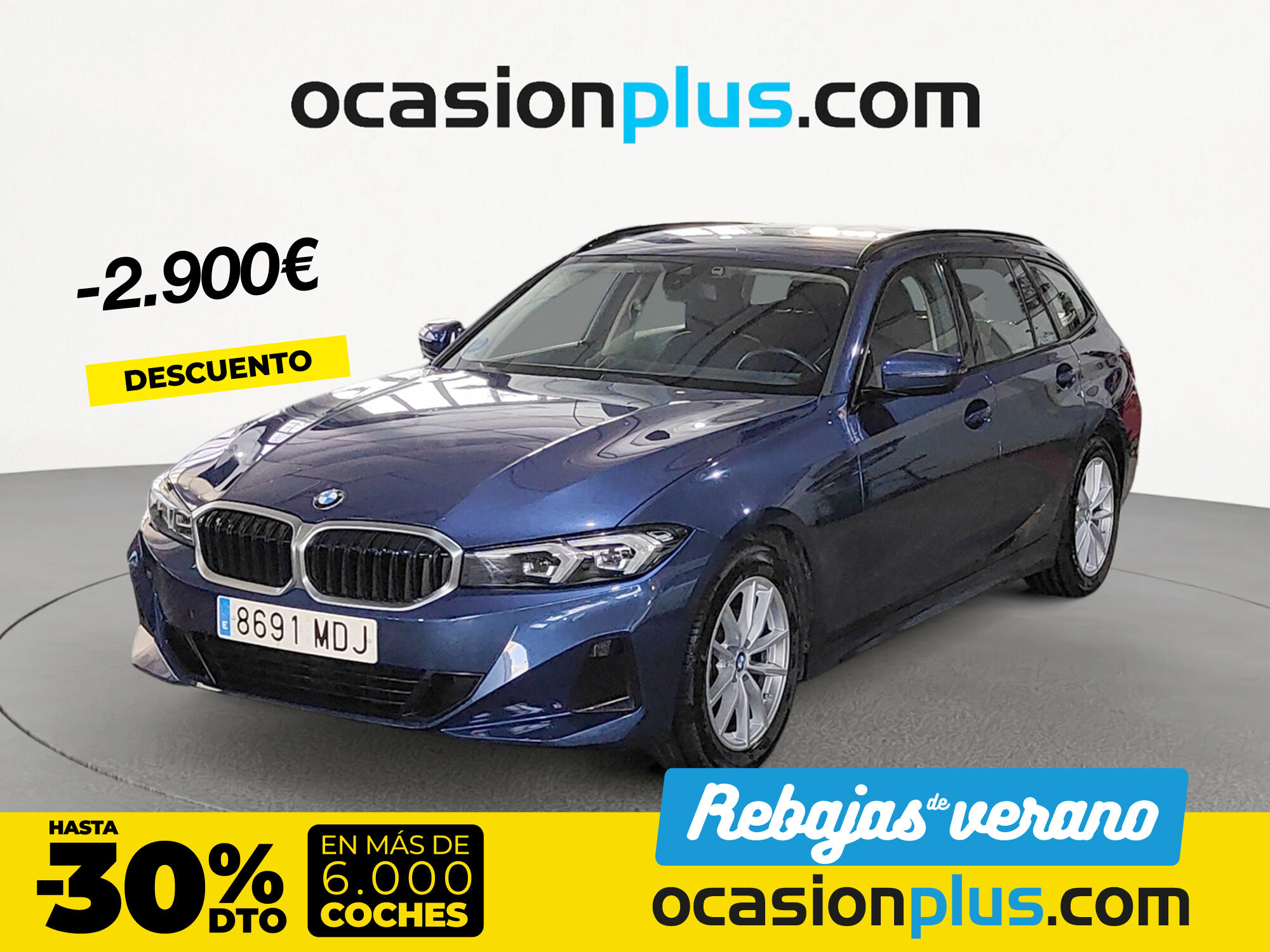 BMW Serie 3 (318d Touring 110 kW (150 CV)) en Madrid