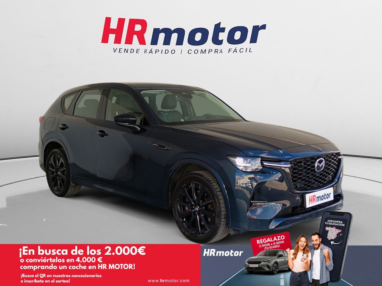 MAZDA CX-60 (2.5 E-SKYACTIV PHEV Homura AWD) en Madrid