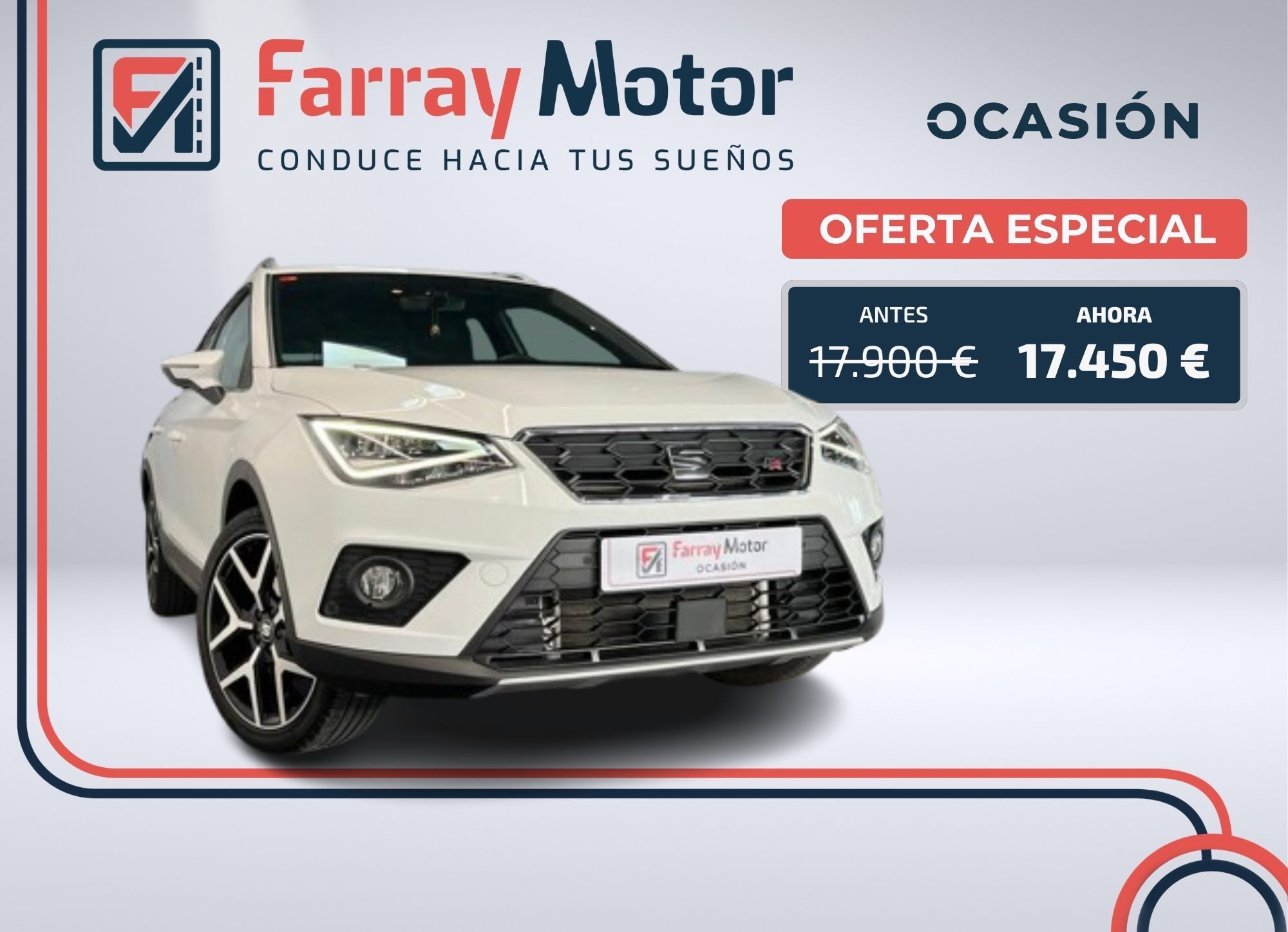 SEAT Arona (1.0 TSI S&S FR 110) en Tenerife