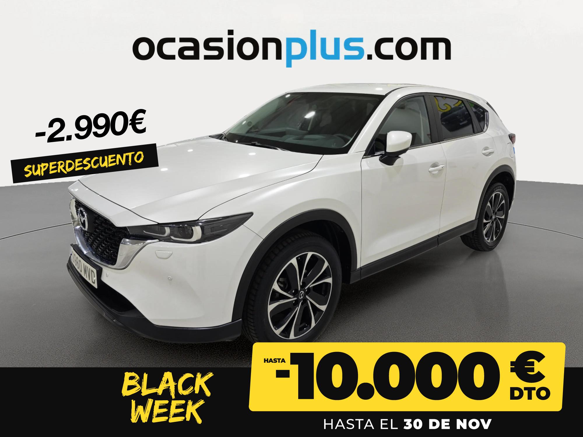 MAZDA CX-5 (2.0 E-SKYACTIV-G MHEV Exclusive-Line White 121 kW (165 CV)) en 
