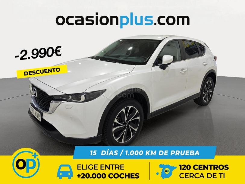 Foto del MAZDA CX-5 2.0 e-Skyactiv-G MHEV Exclusive-Line White 2WD 121kW