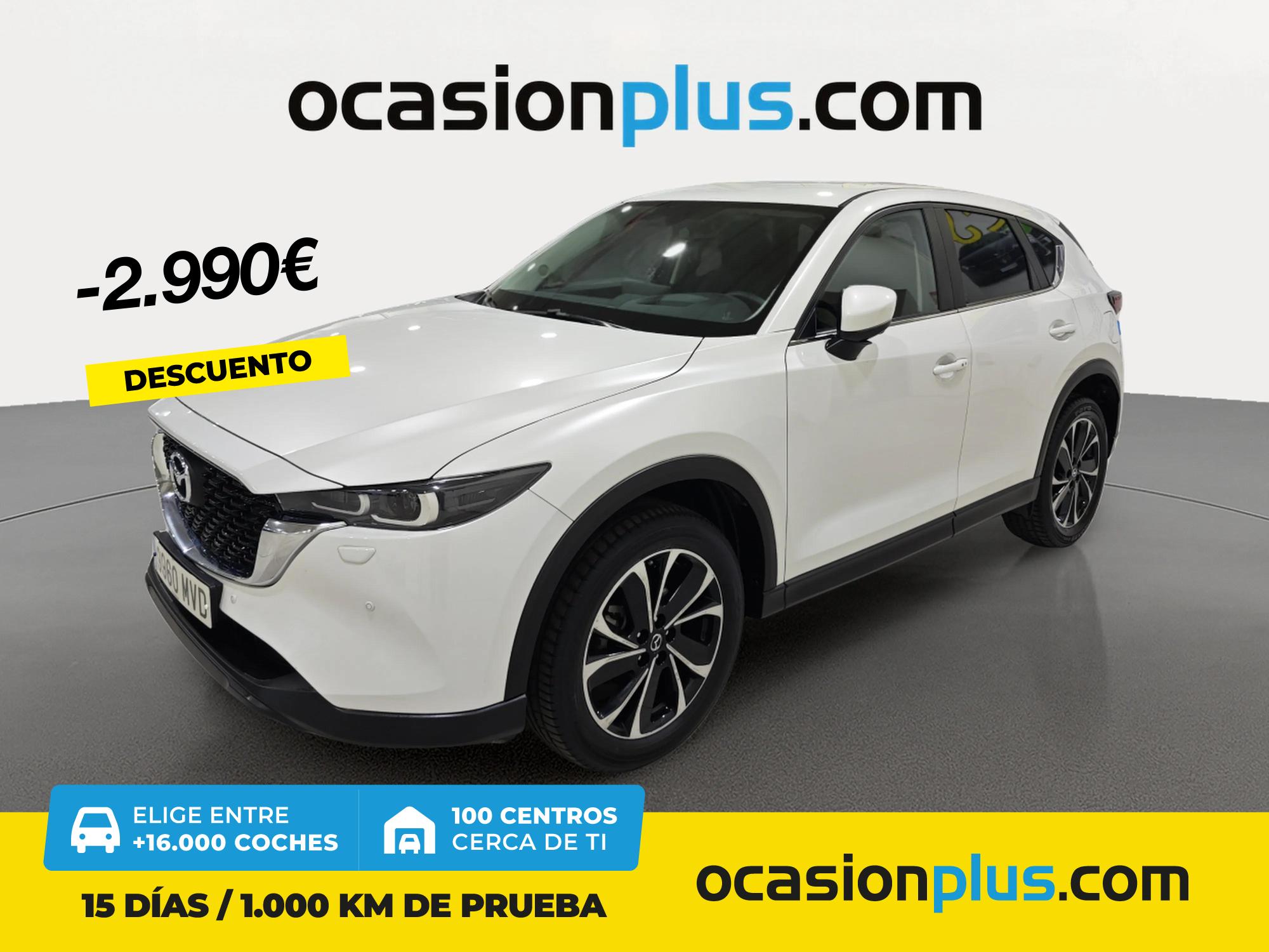 MAZDA CX-5 (2.0 E-SKYACTIV-G MHEV Exclusive-Line White 121 kW (165 CV)) en 
