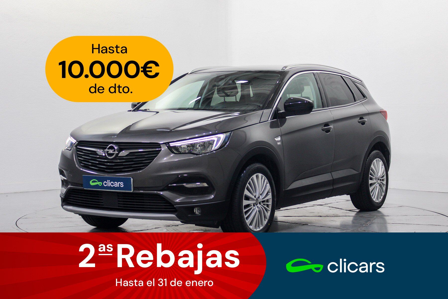 OPEL Grandland X (Grandland X 1.2T S&S Opel 2020 Aut. 130) en Madrid