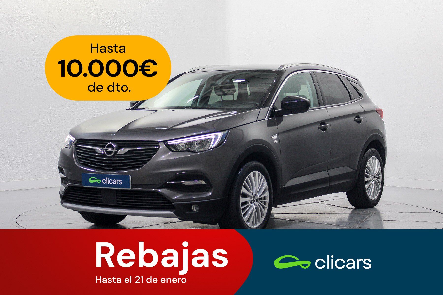 OPEL Grandland X (Grandland X 1.2T S&S Opel 2020 Aut. 130) en Madrid