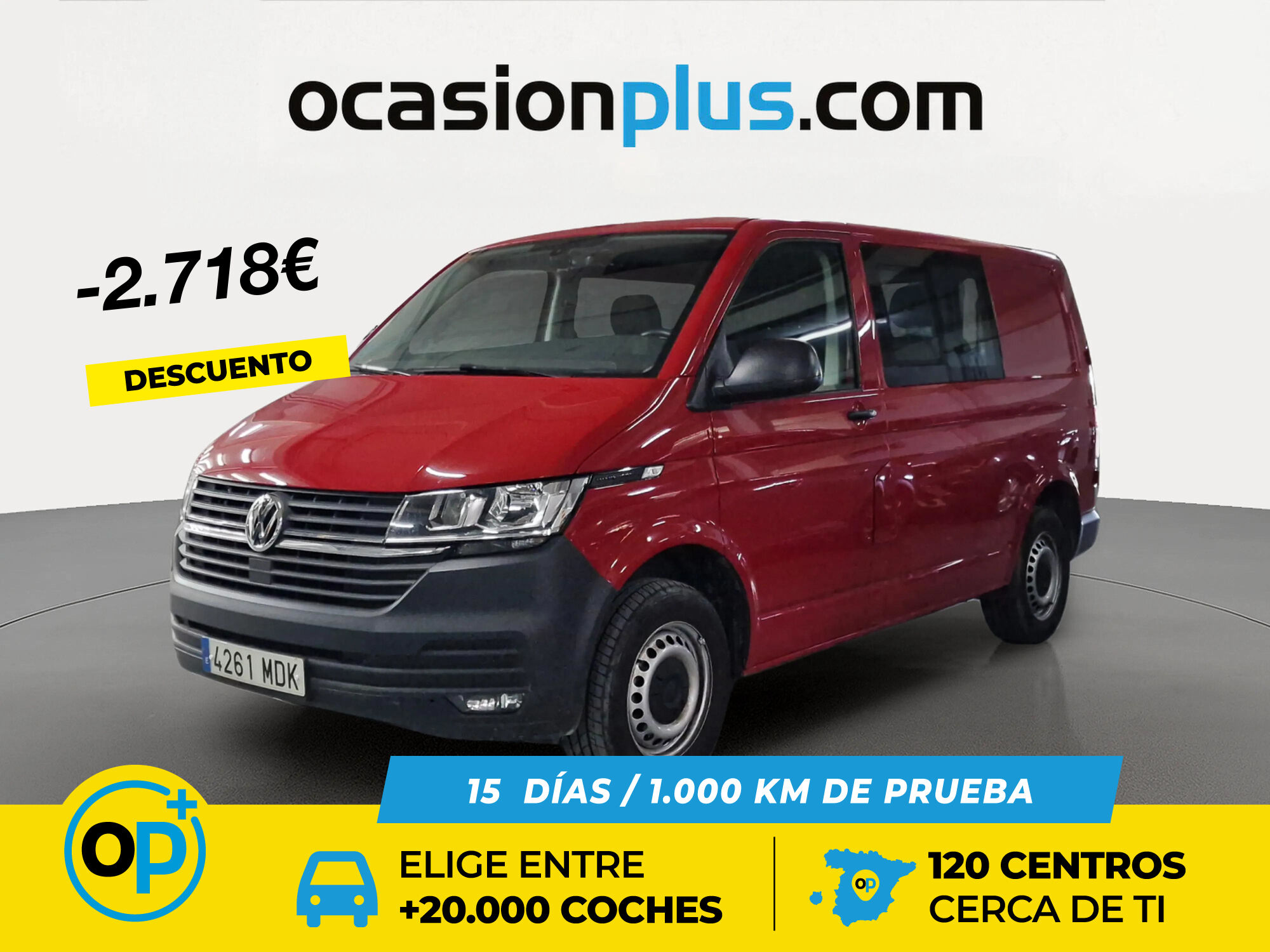 Foto del VOLKSWAGEN Transporter Furgón MRW 2.0TDI BMT 81kW