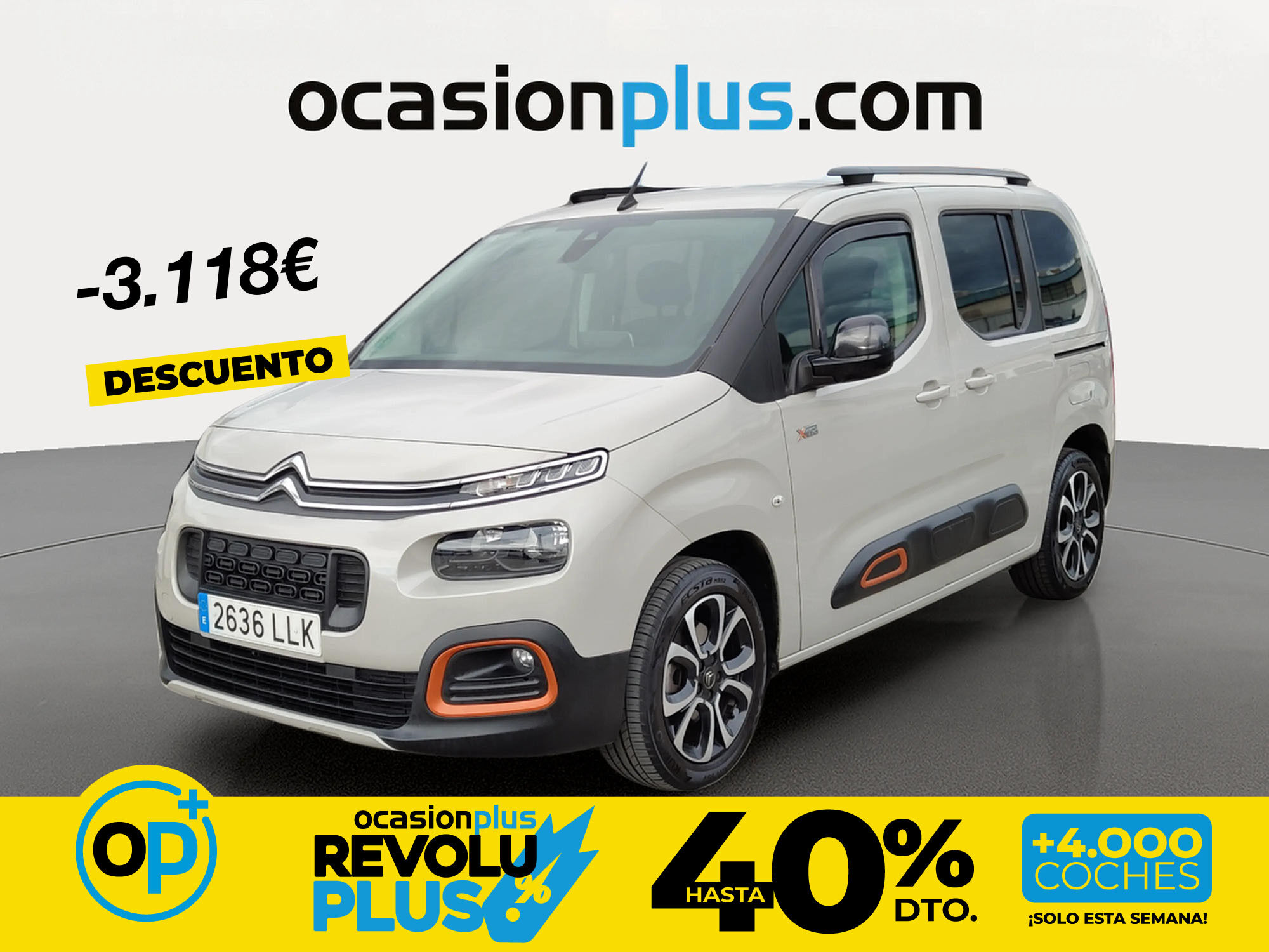 Foto del CITROEN Berlingo BlueHDi S&S Talla M Shine 130