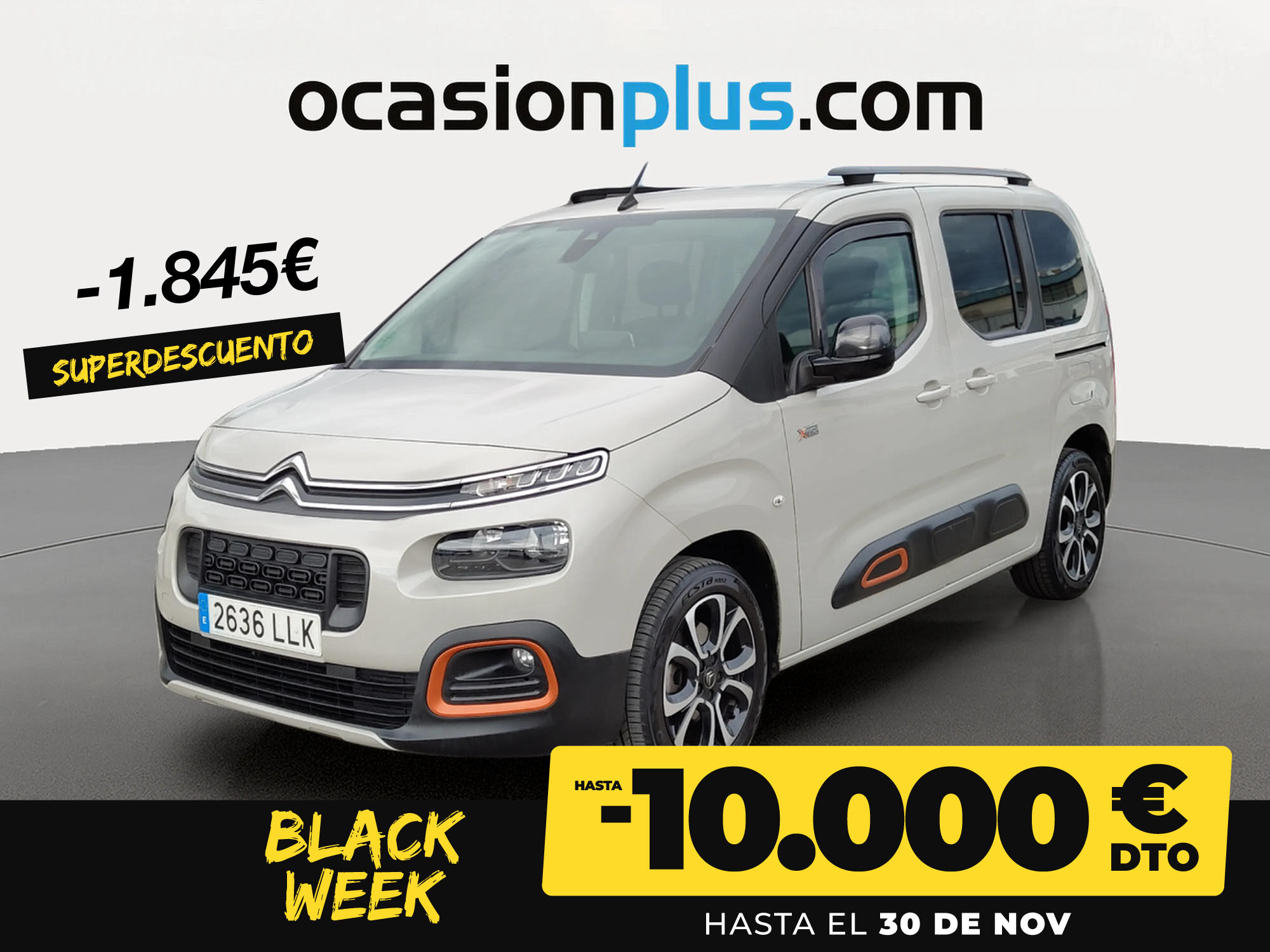 CITROEN Berlingo (BlueHDi 130 S&S Talla M Shine 96 kW (130 CV)) en Madrid