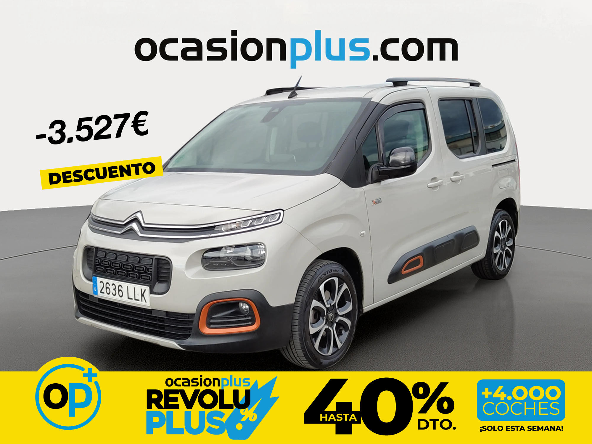 Foto del CITROEN Berlingo BlueHDi S&S Talla M Shine 130