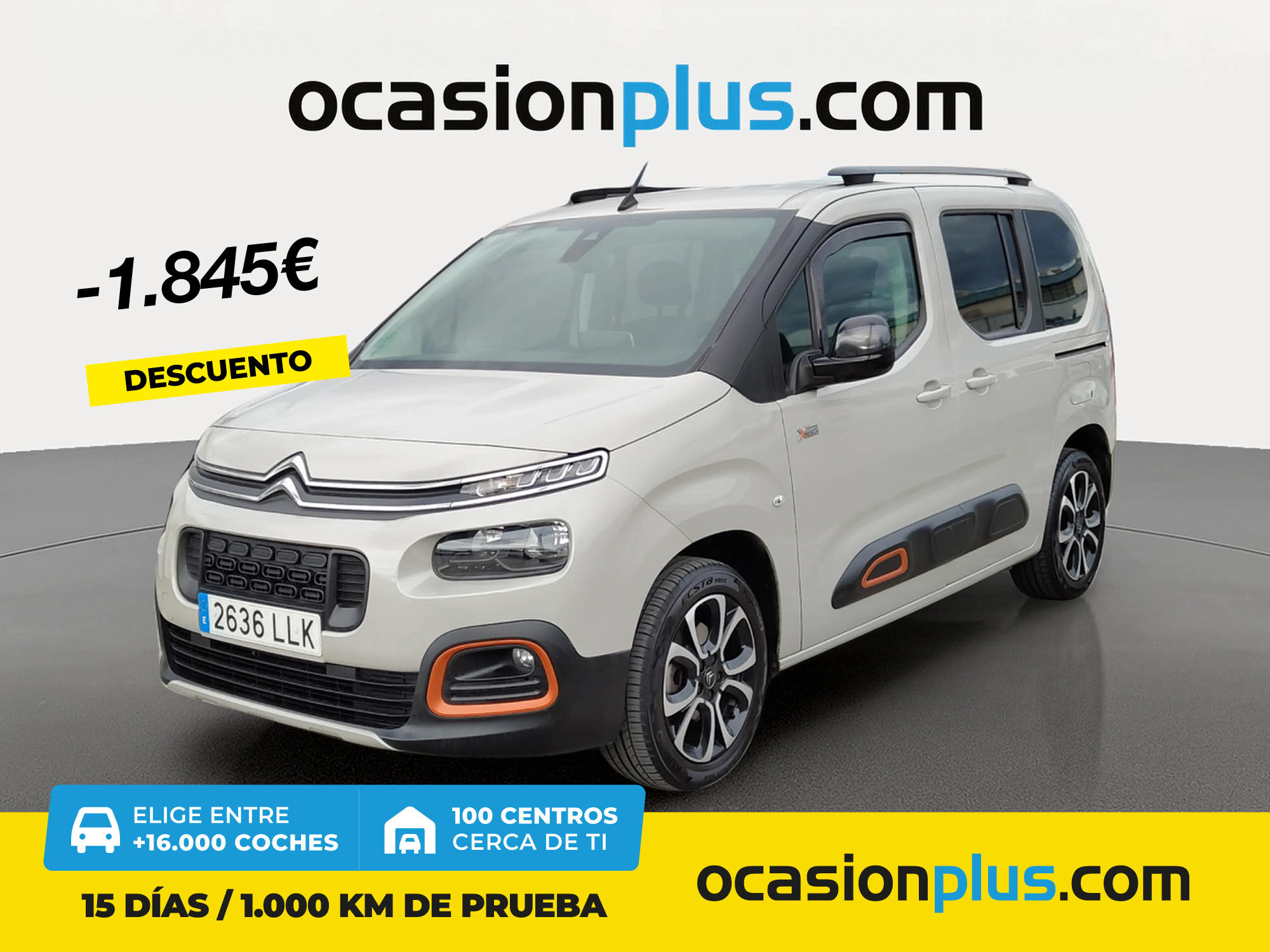 CITROEN Berlingo (BlueHDi 130 S&S Talla M Shine 96 kW (130 CV)) en Madrid