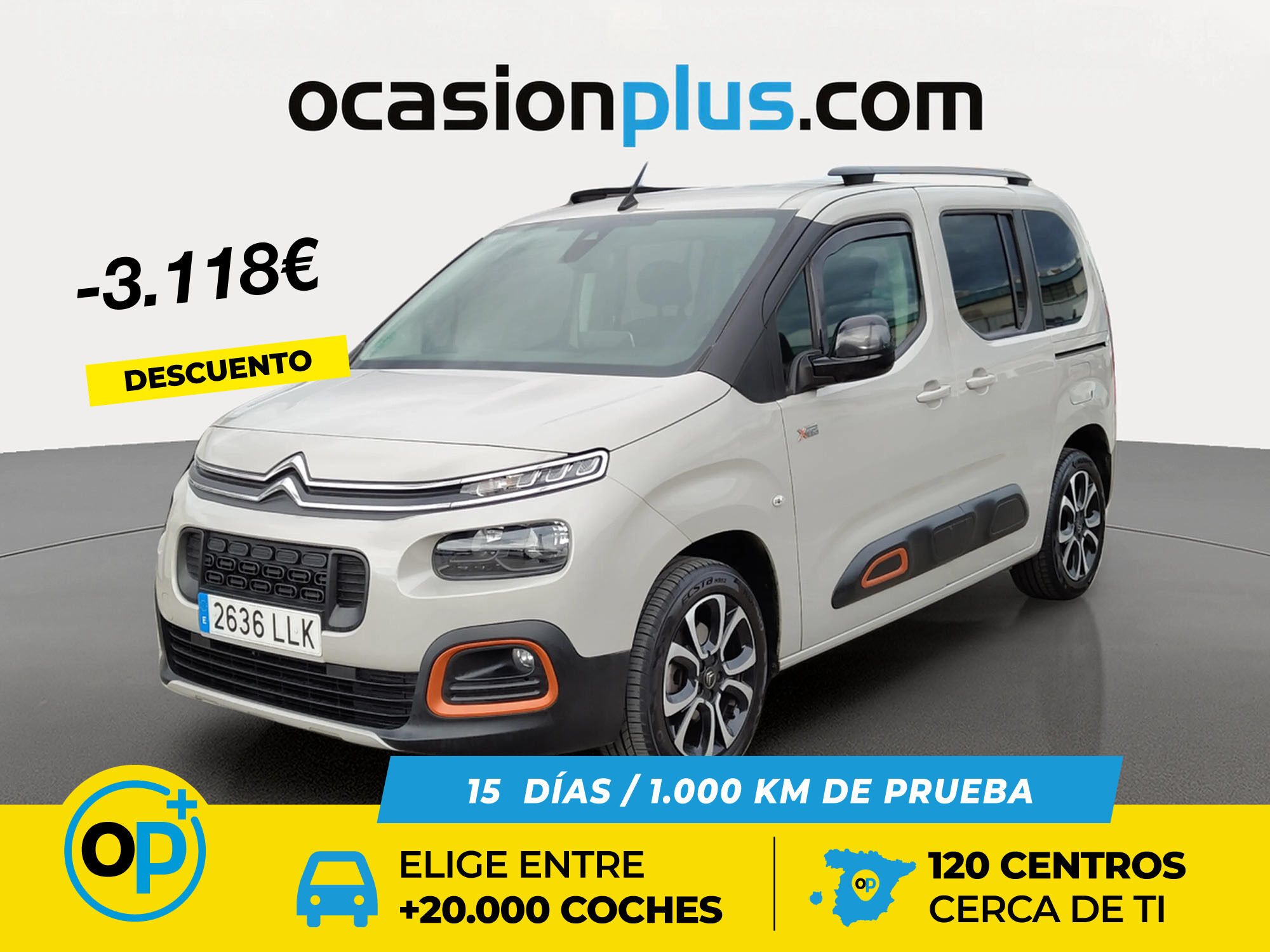 Foto del CITROEN Berlingo BlueHDi S&S Talla M Shine 130