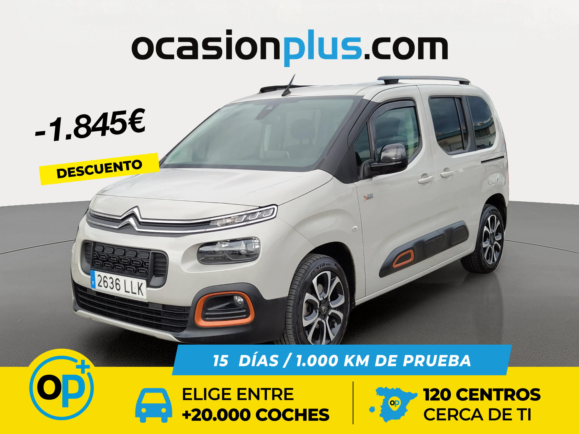 Foto del CITROEN Berlingo BlueHDi S&S Talla M Shine 130