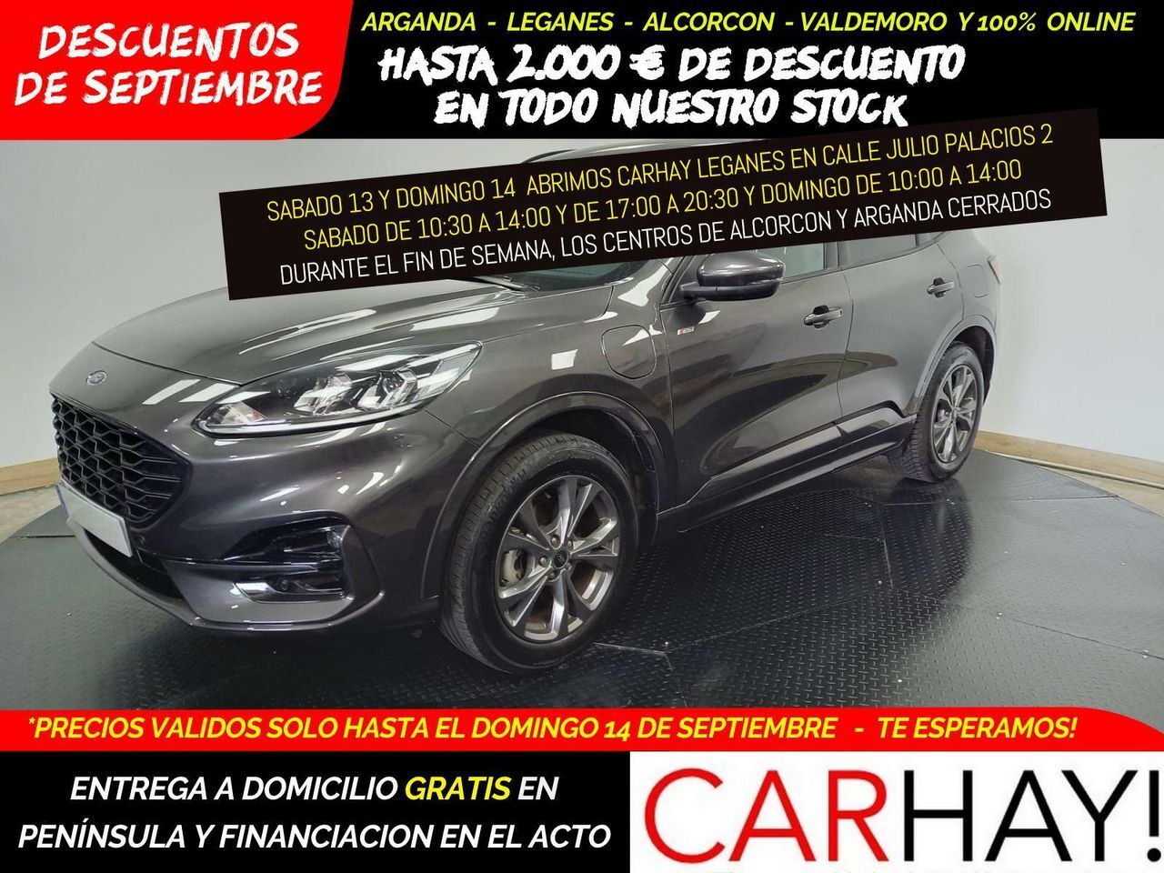 FORD Kuga (ST-LINE 2.5 DUR.PHEV 225) en Madrid