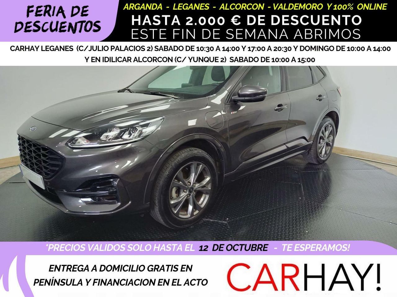 FORD Kuga (ST-LINE 2.5 DUR.PHEV 225) en Madrid